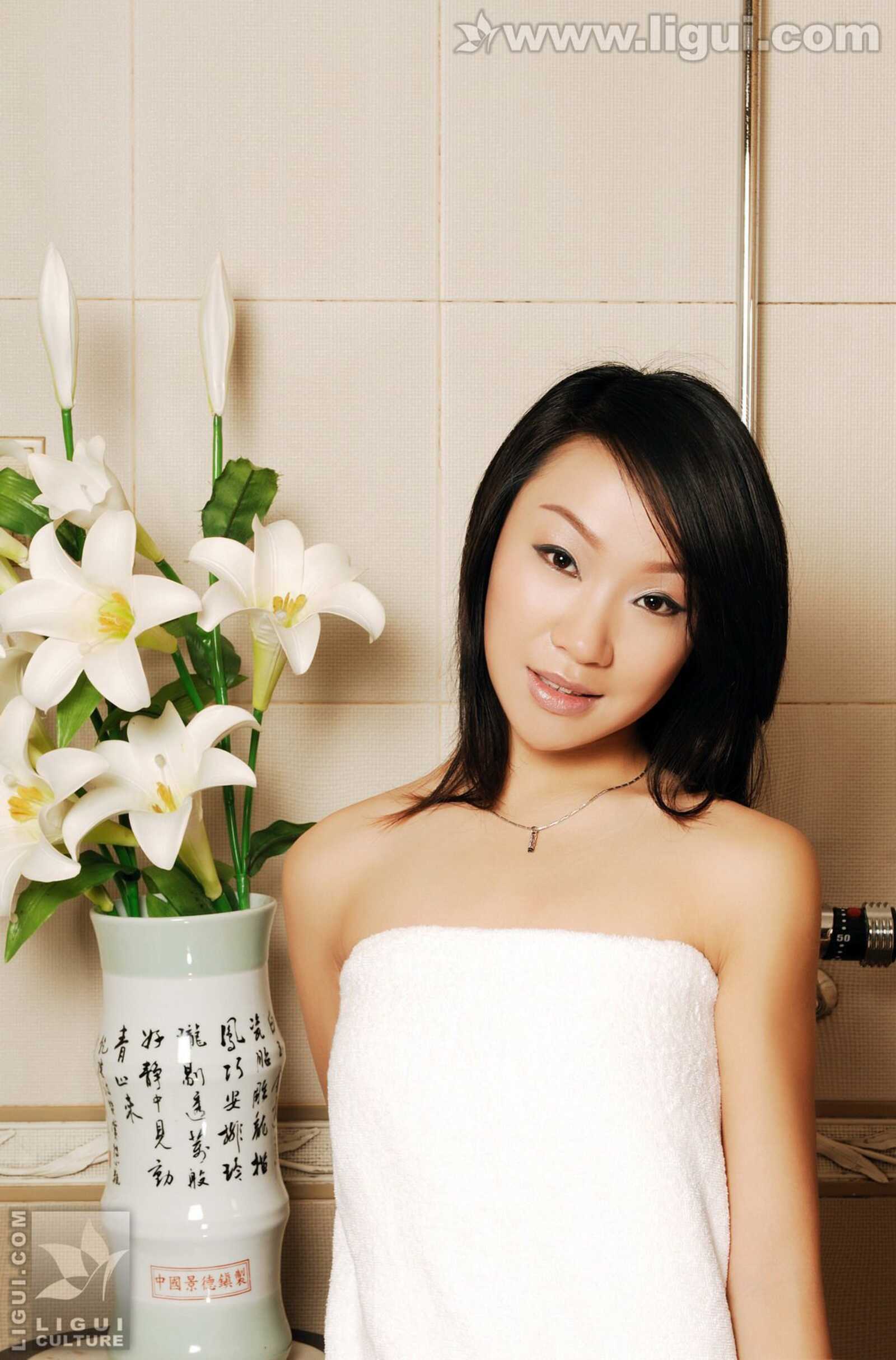 Model 伊园《浴室美眉光纤美足》 [丽柜LiGui] 丝足第8张