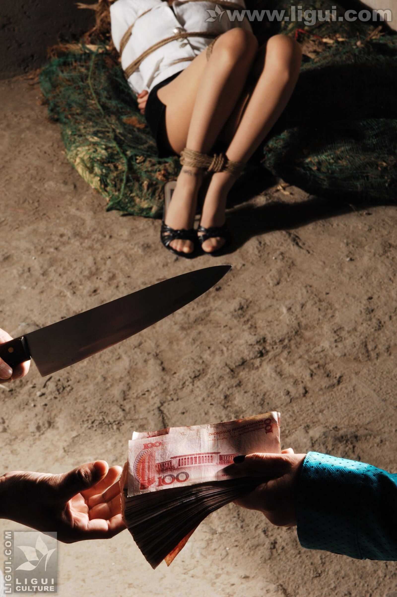 Model 伊园《捆绑中的魅力诱惑风姿》 [丽柜美束第4张