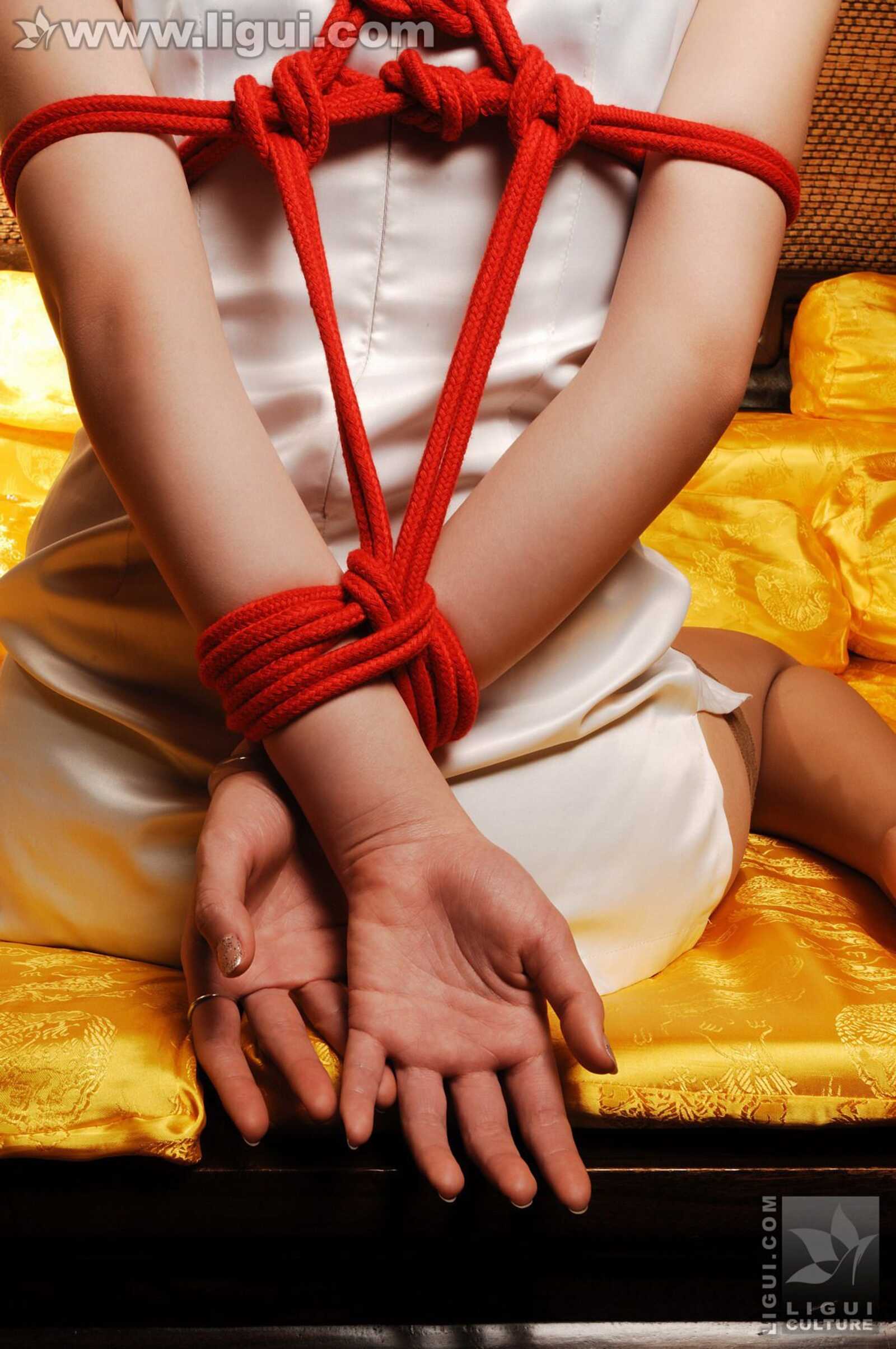 [丽柜美束LiGui] Model 伊园、菲菲《新年特别礼物》第8张