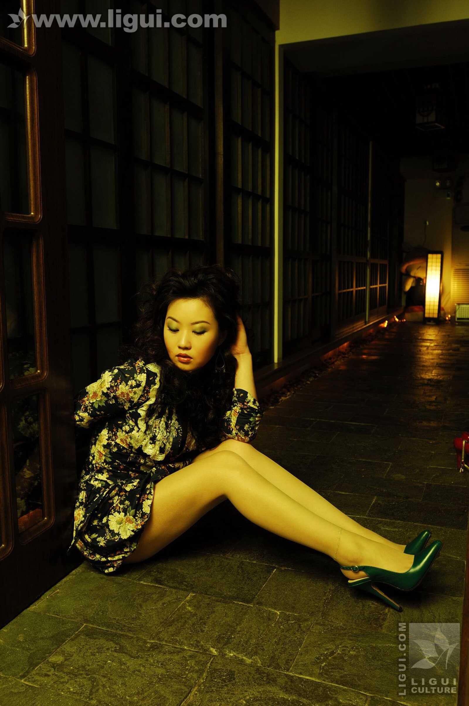 Model 小露露《性感小猫咪》 [丽柜LiGui] 丝足写真第6张