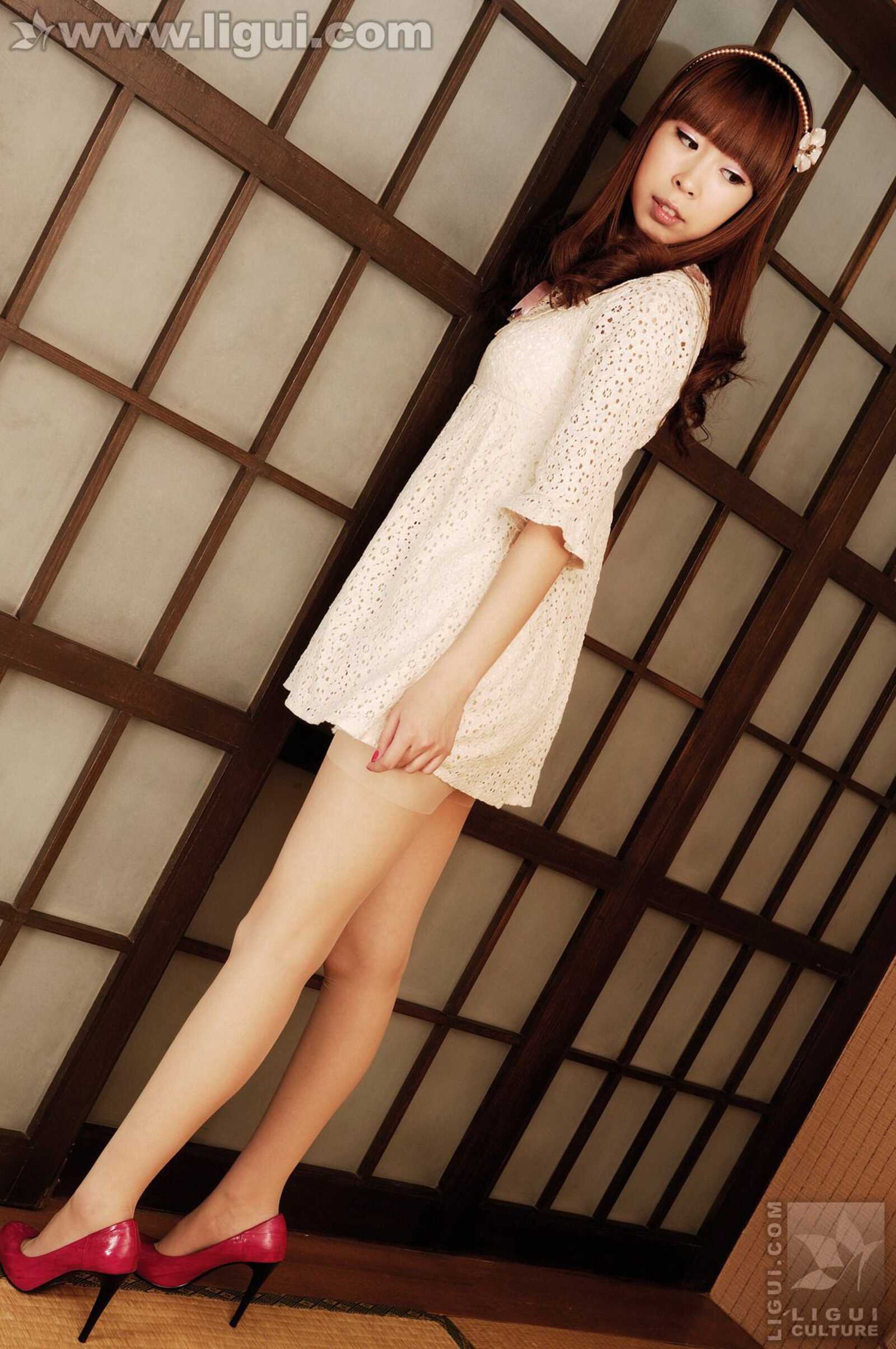 Model Vikcy《日本风情的诱惑》 [丽柜LiGui] 美腿玉足第9张