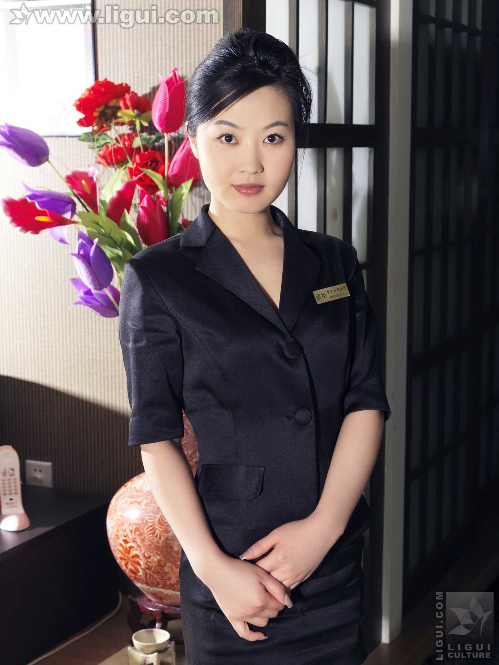 Model 小露露《民族风情的高跟丝袜》 [丽柜LiGui第8张