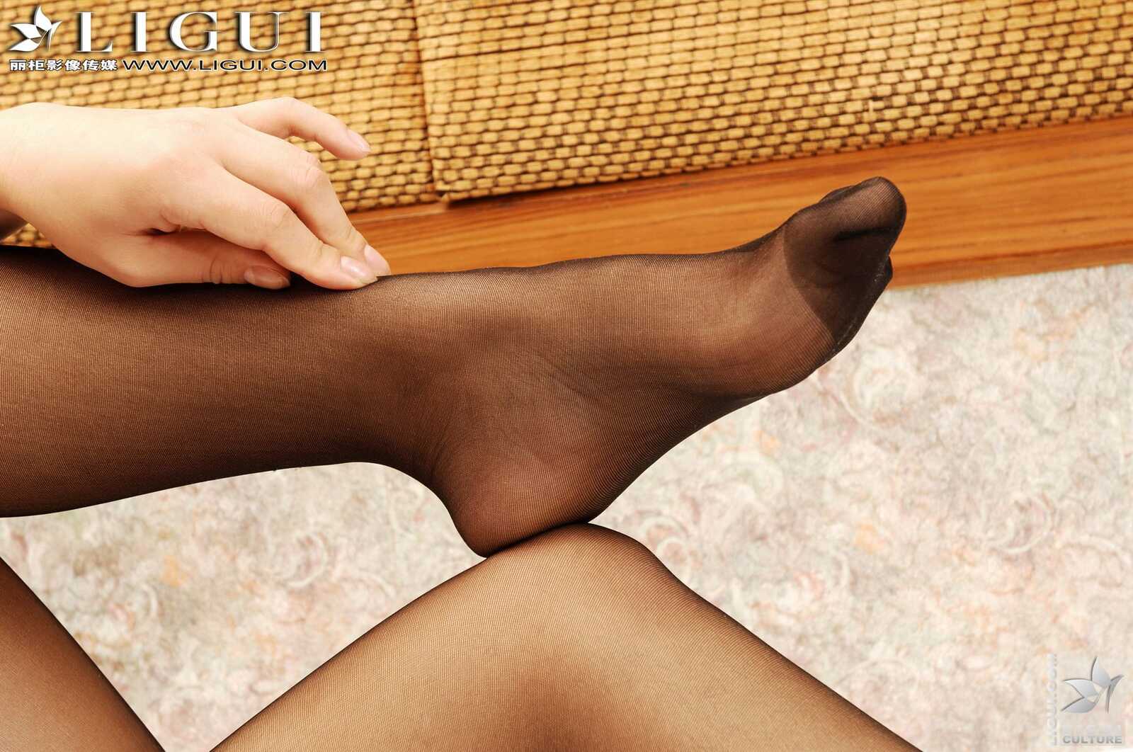 Model 苏菲《诱人黑丝美腿》 [丽柜LiGui] 美腿玉足第11张