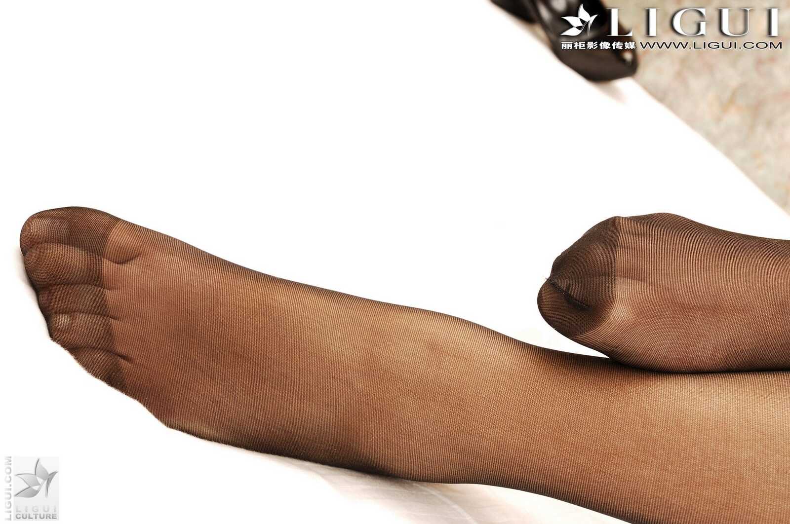 Model 苏菲《诱人黑丝美腿》 [丽柜LiGui] 美腿玉足第3张