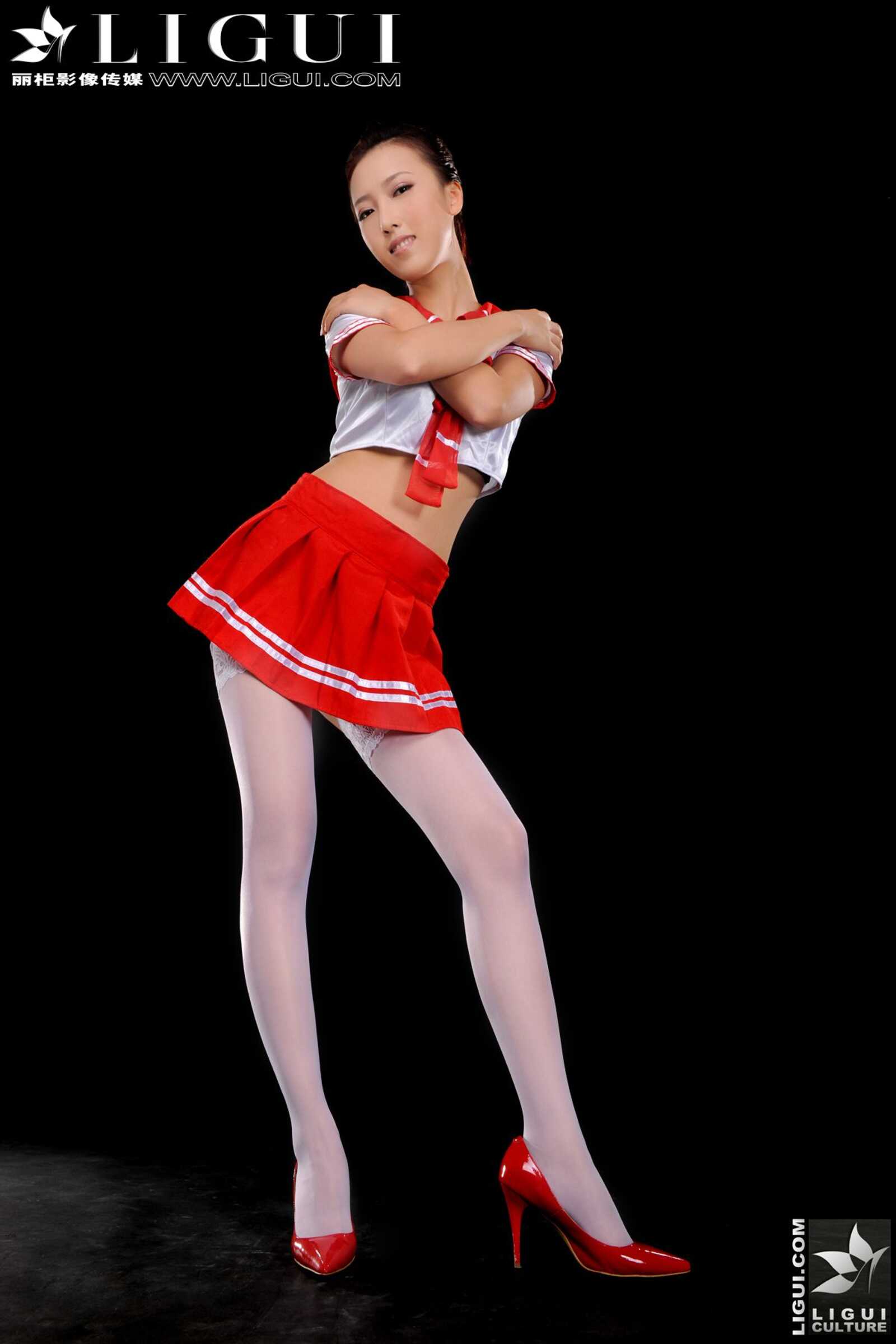 Model 美美《清纯学生妹》 上下合集 [丽柜LiGui] 美第17张