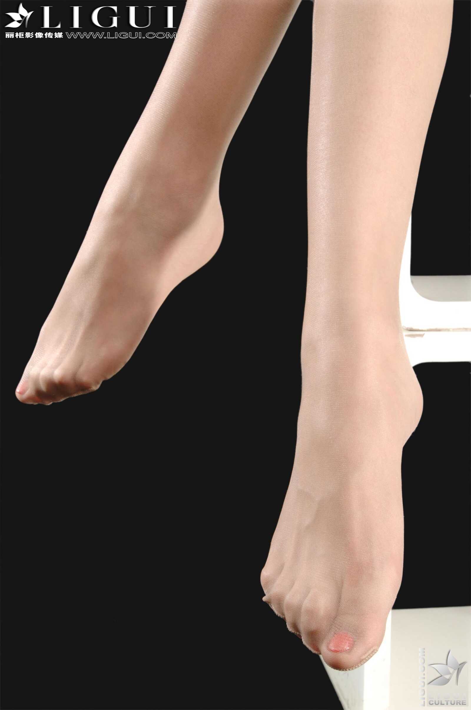 Model 可馨《粉色丽人丝足》上下合集 [丽柜LiGui第3张