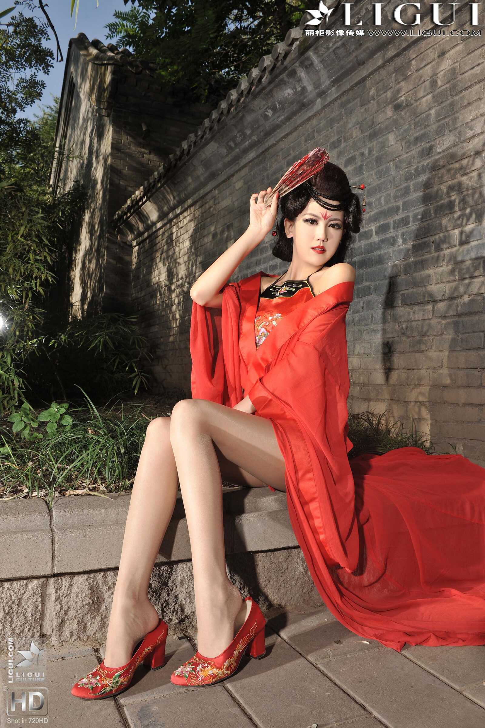 Model 可馨《绝色古典美女》 [丽柜LiGui] 美腿玉足第11张