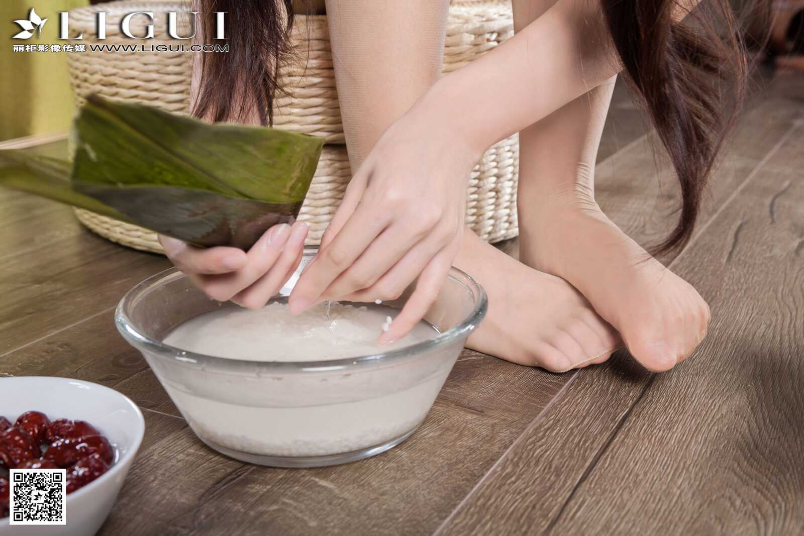 红烛《端午粽子少女丝足》 [丽柜] 写真集第5张