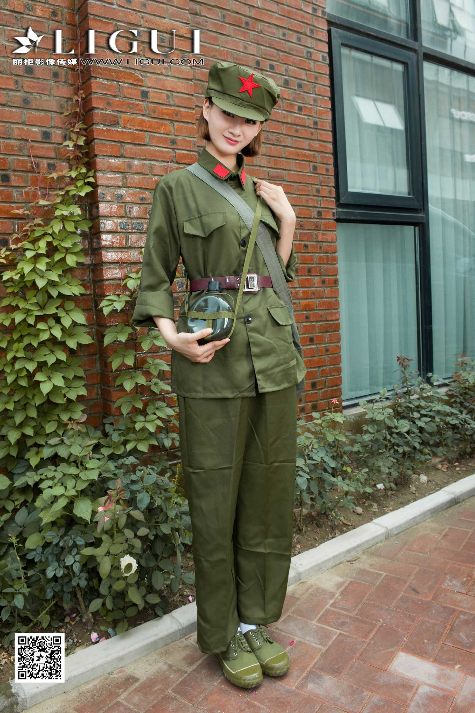 AMY《民国女兵》 [丽柜] 写真集第1张