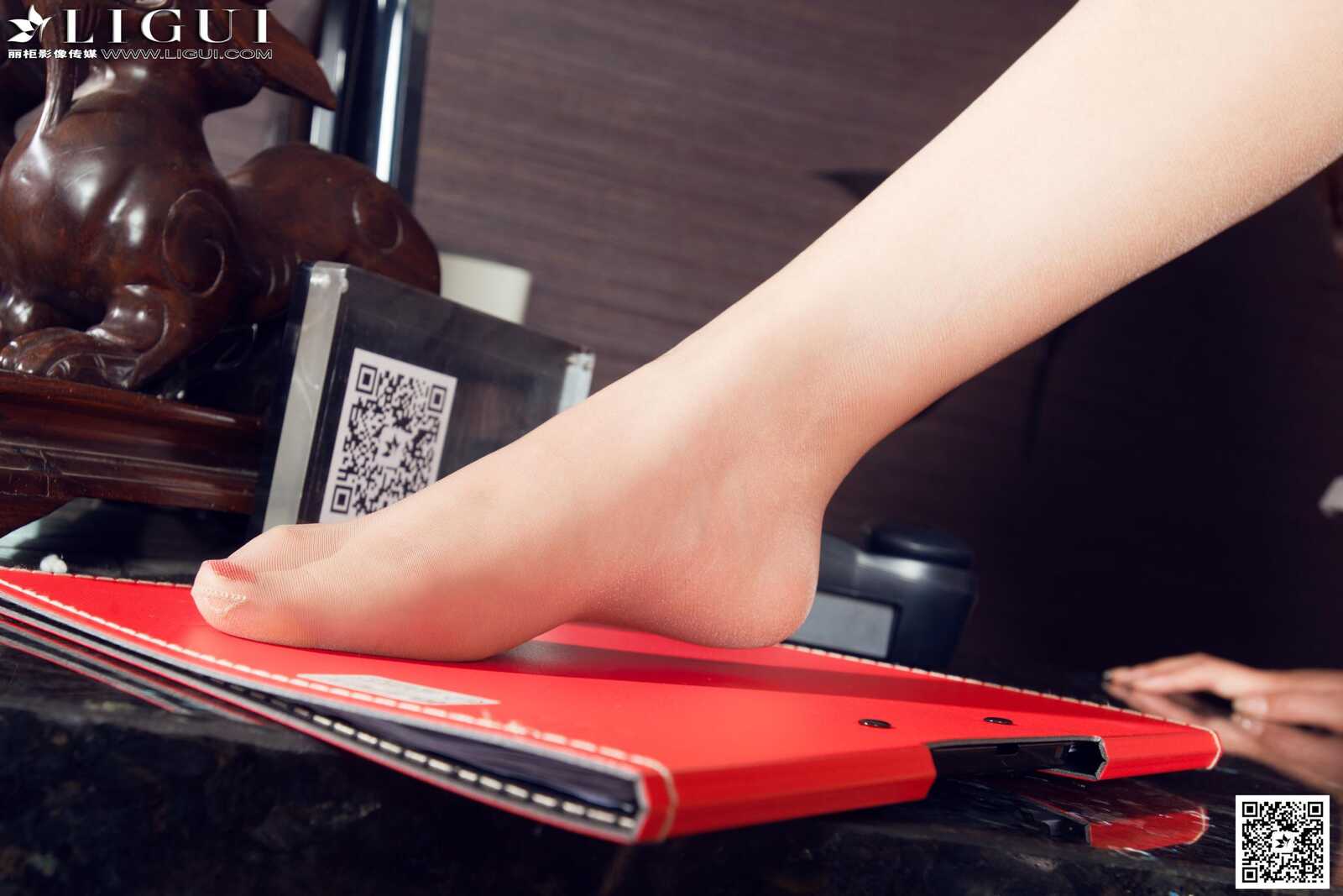 Model 语寒《前台文秘丝足魅惑》上下全集 [丽柜第4张