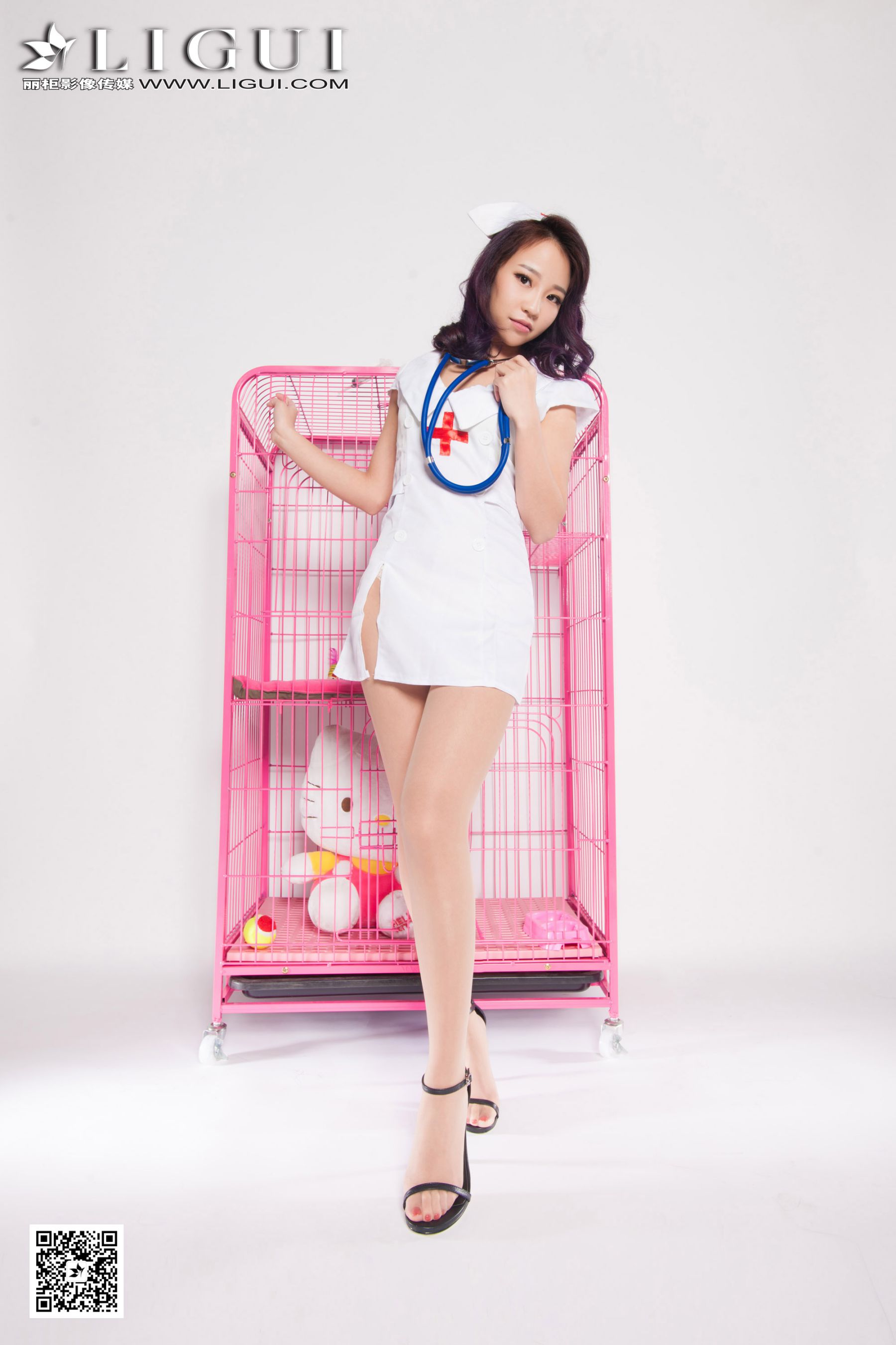 Model ALAN《护士高跟丝足》上下全集 [丽柜LiGui] 美第17张