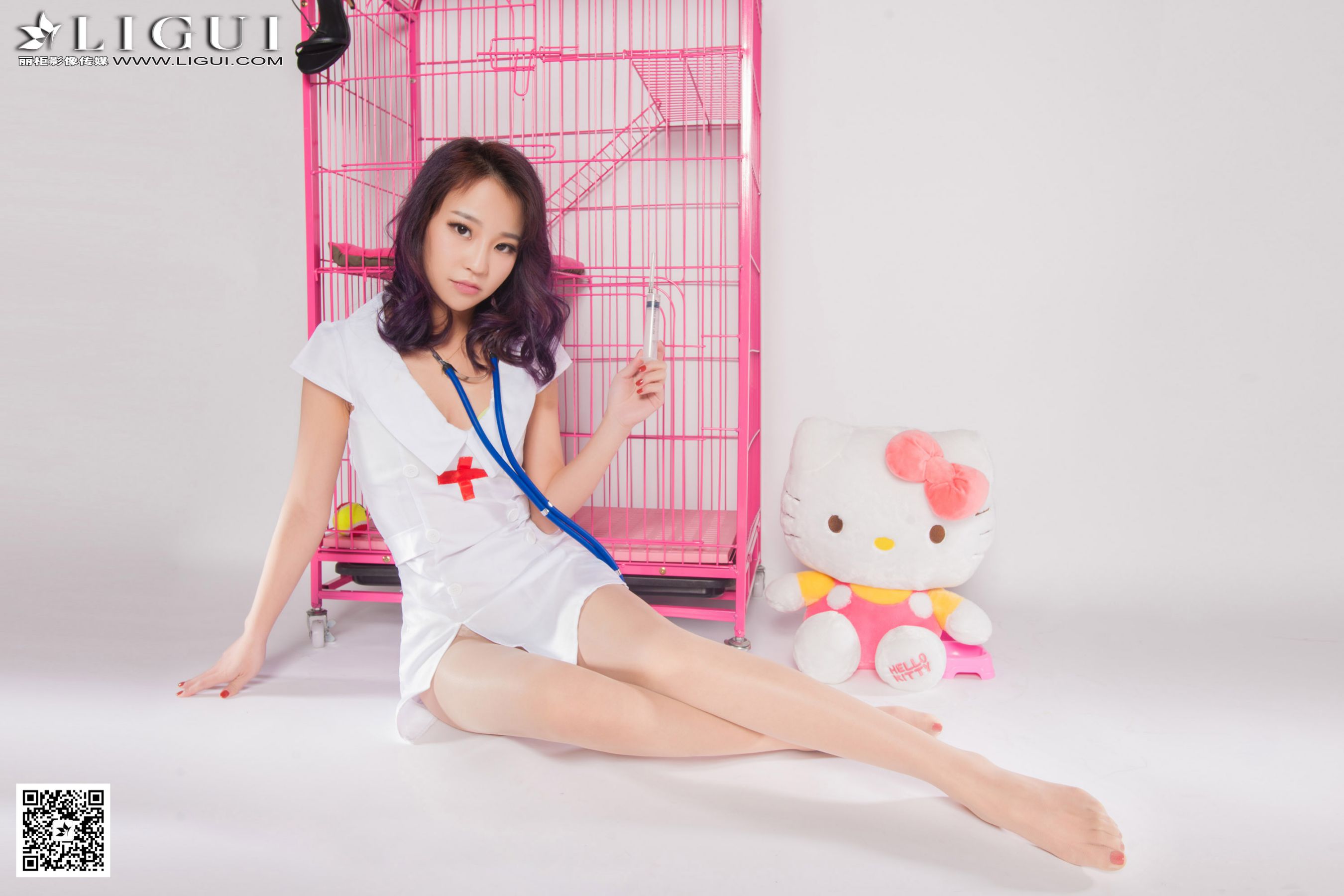 Model ALAN《护士高跟丝足》上下全集 [丽柜LiGui] 美第4张