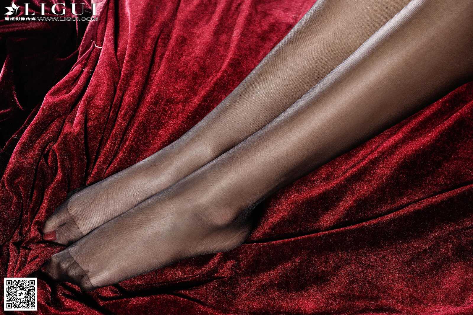 [丽柜LiGui] Model 司琪《贵美人黑丝美足》美腿玉足第1张