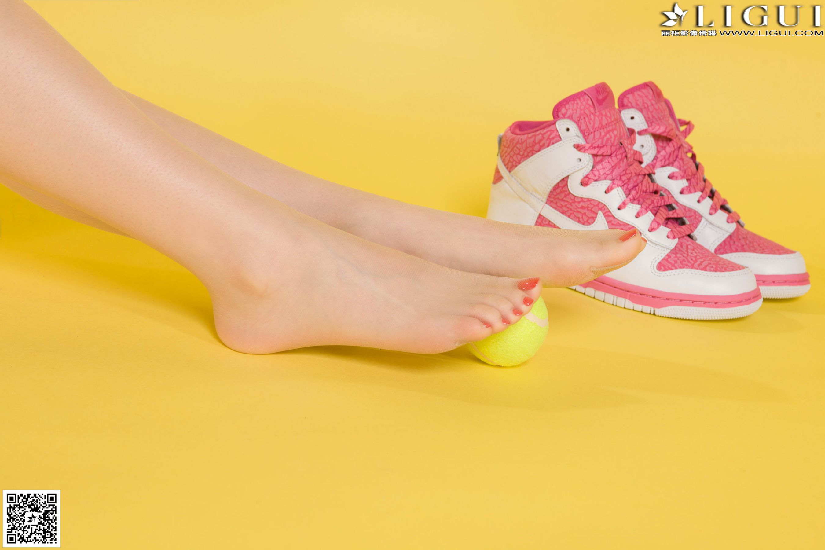 [丽柜LiGui] Model 允儿《篮球少女羽毛球运动系列》第8张