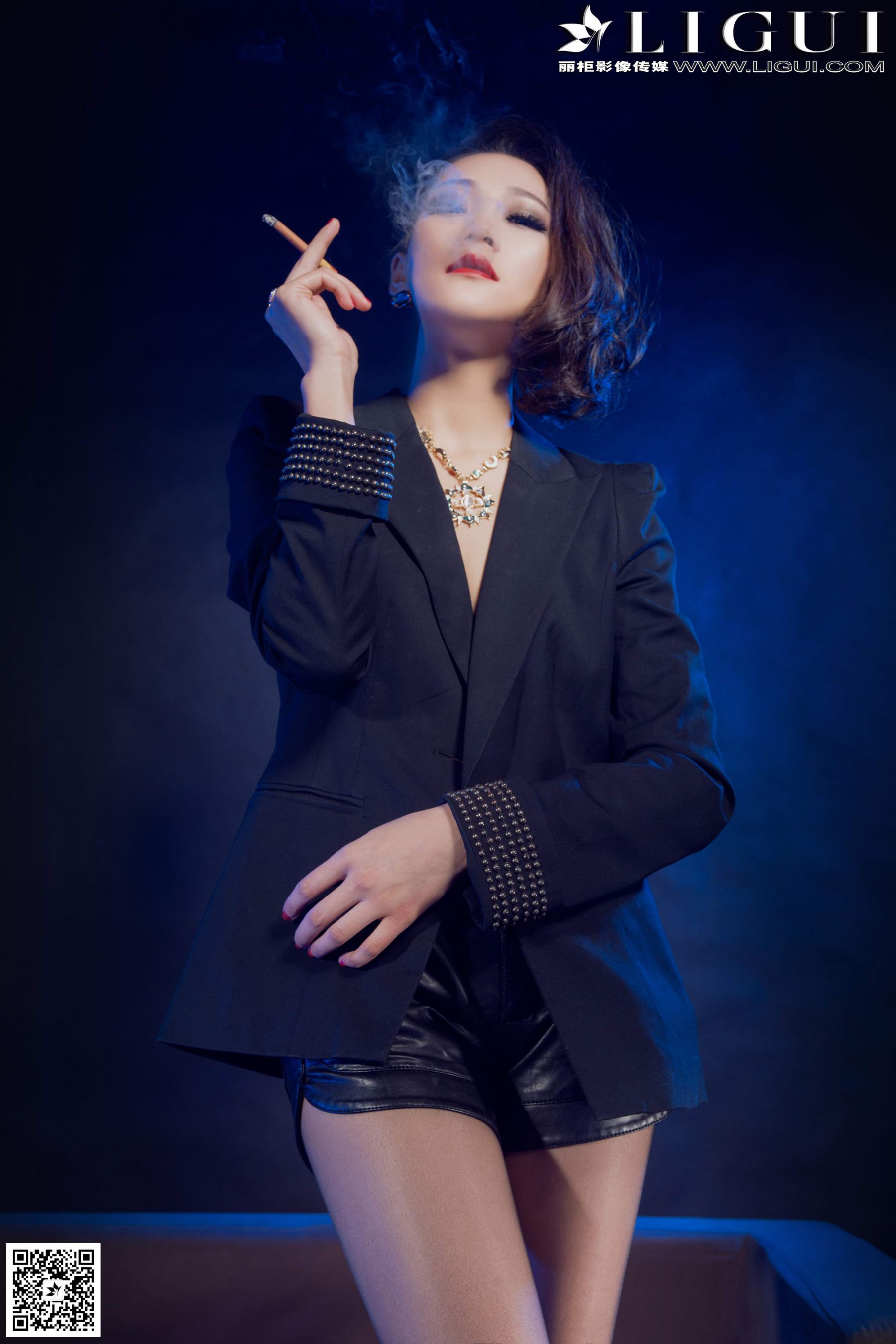 Model 曼蒂《灰丝高跟女王》上中下全集 [丽柜Li第14张