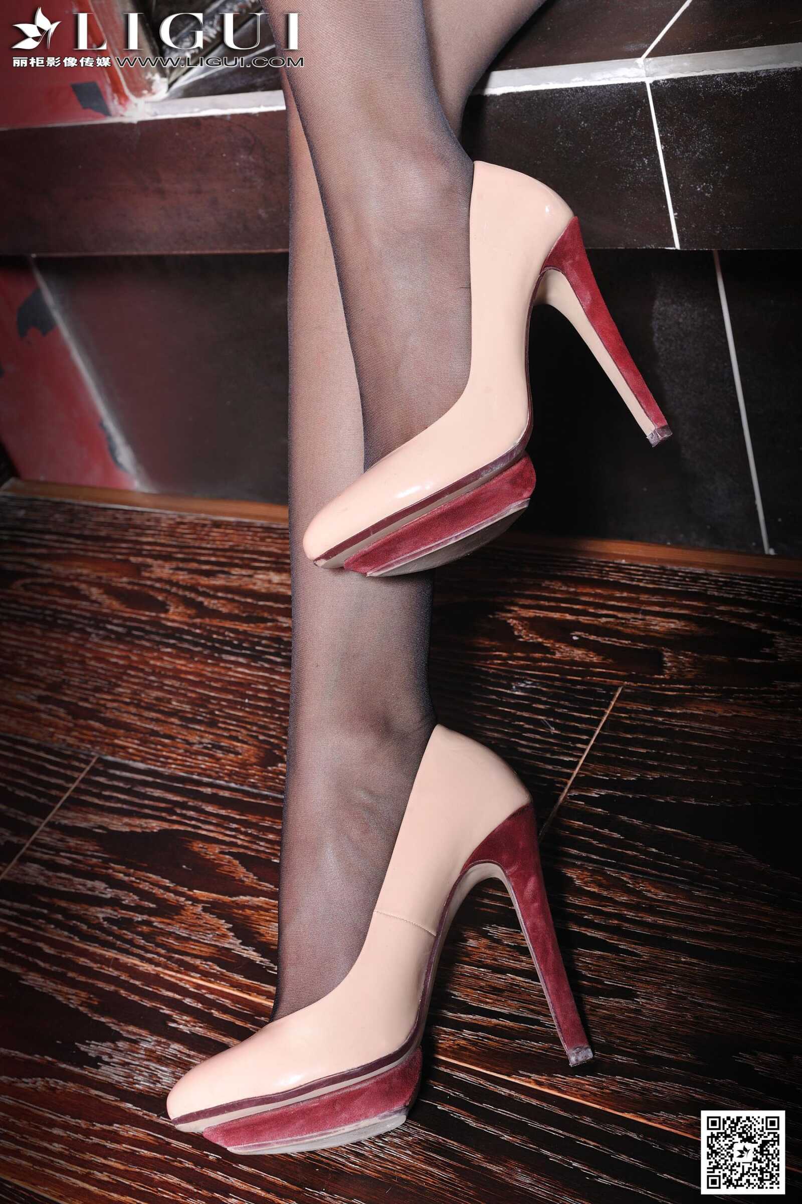 Model 可馨《高跟女郎灰丝美足》上下全集 [丽柜第10张