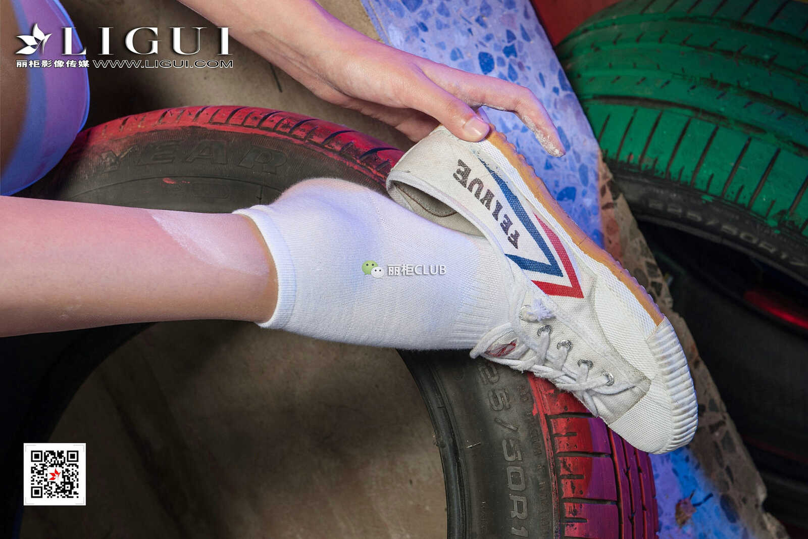 Model 敏儿《健身少女》 [丽柜Ligui] 写真集第17张