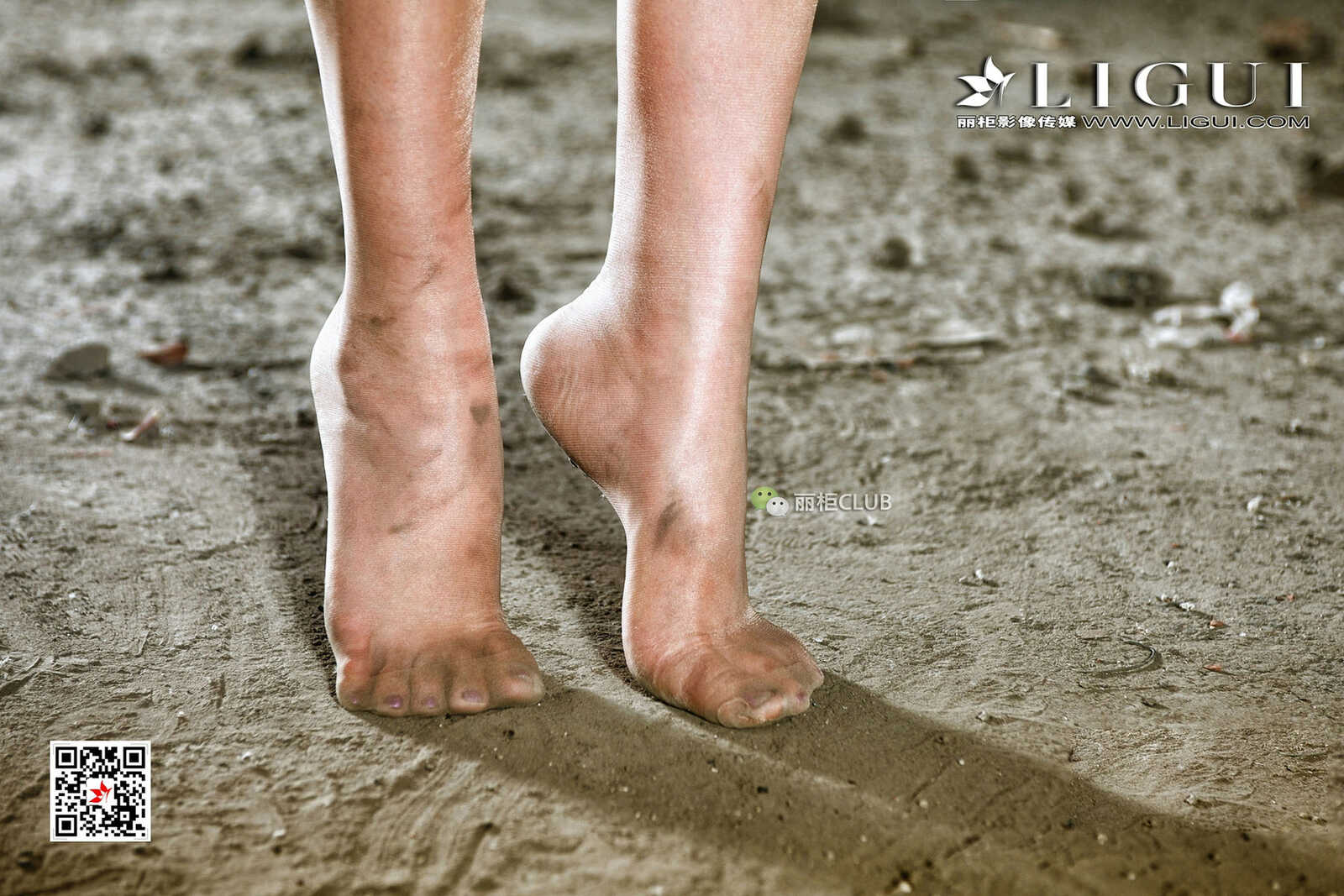 Model 黄芬《女兵美腿丝足》 [丽柜Ligui] 写真集第12张
