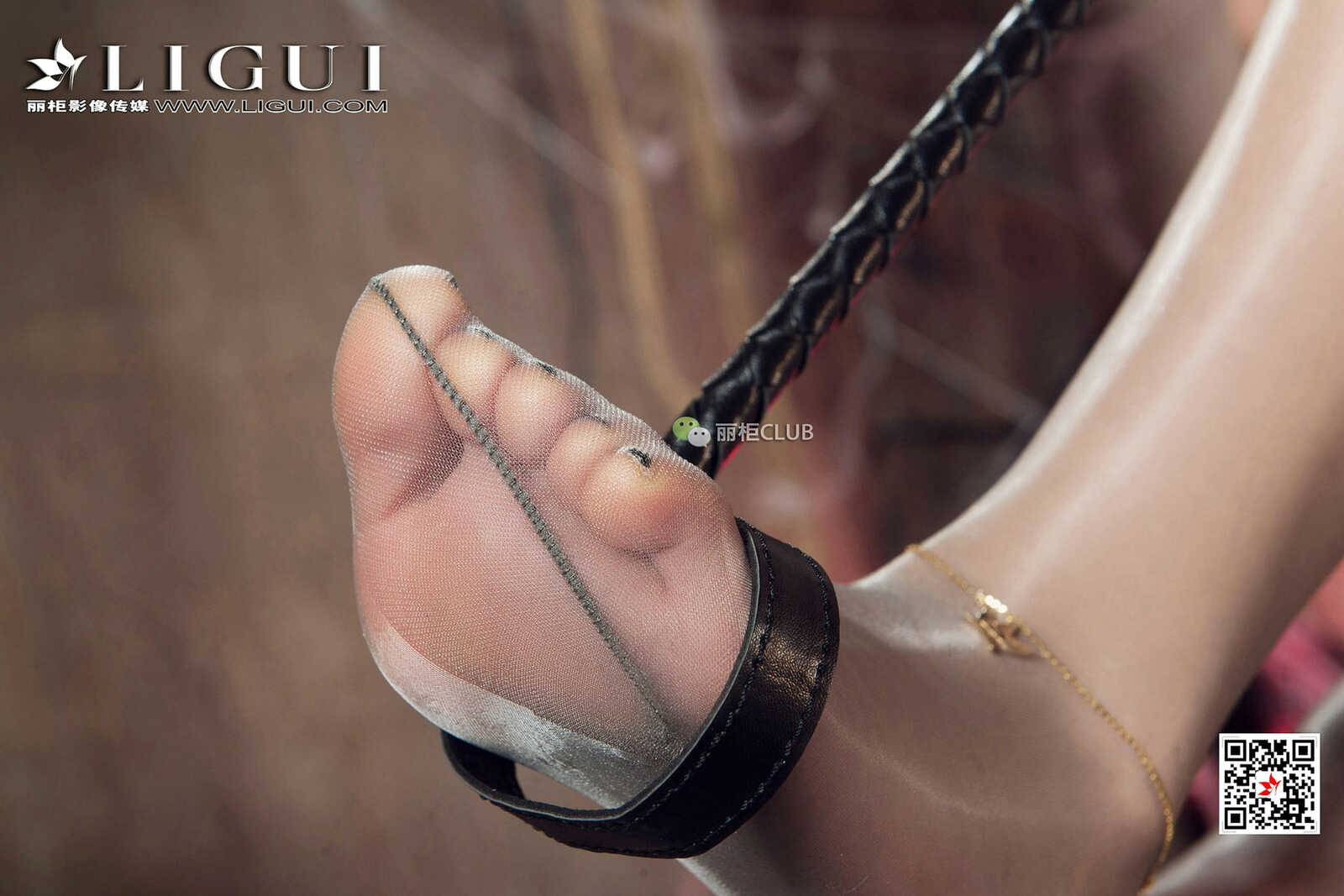 Model 雪糕《女王灰丝》 [丽柜Ligui] 写真集第8张