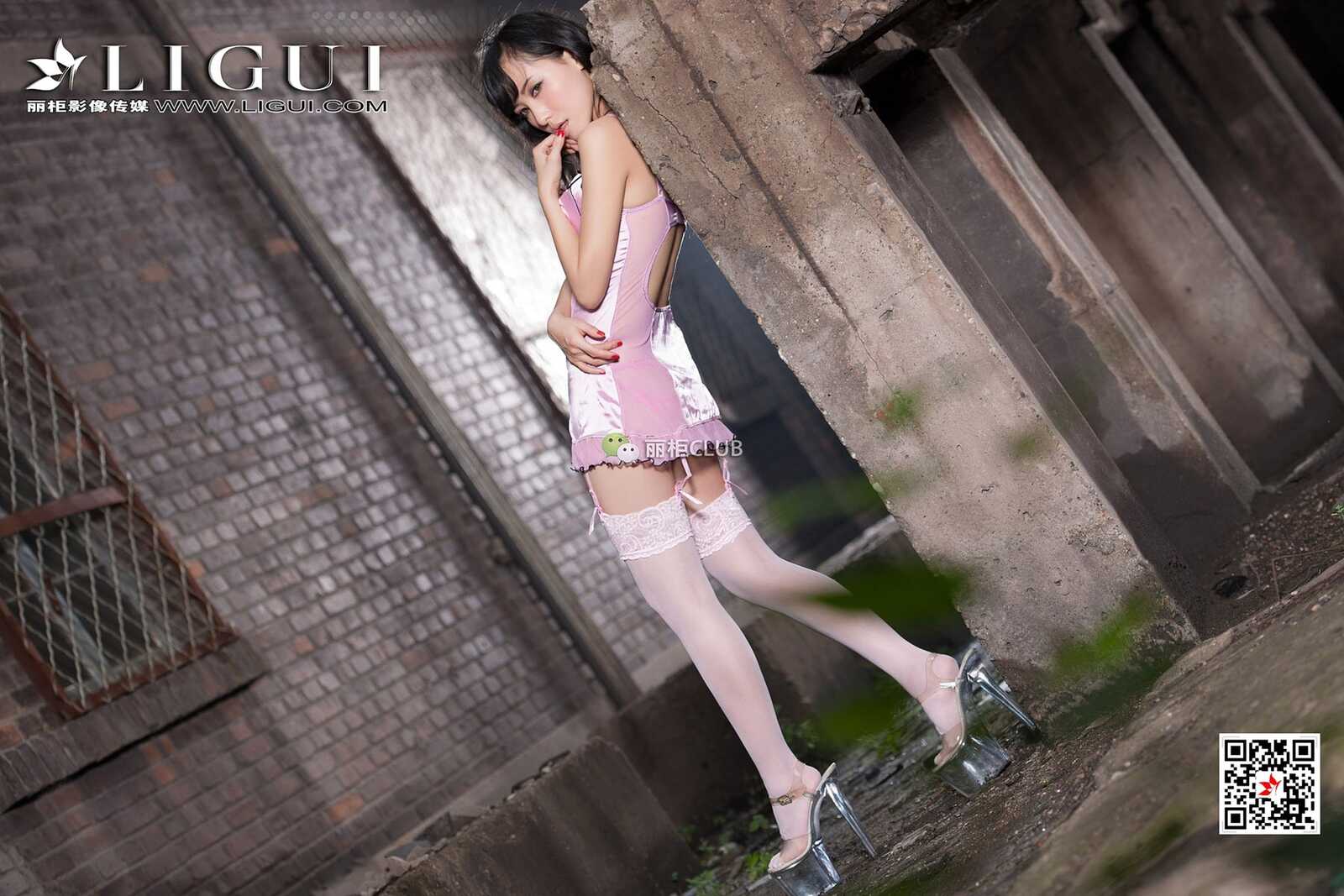 赵纹清《粉色女郎》 [丽柜Ligui] 写真集第9张