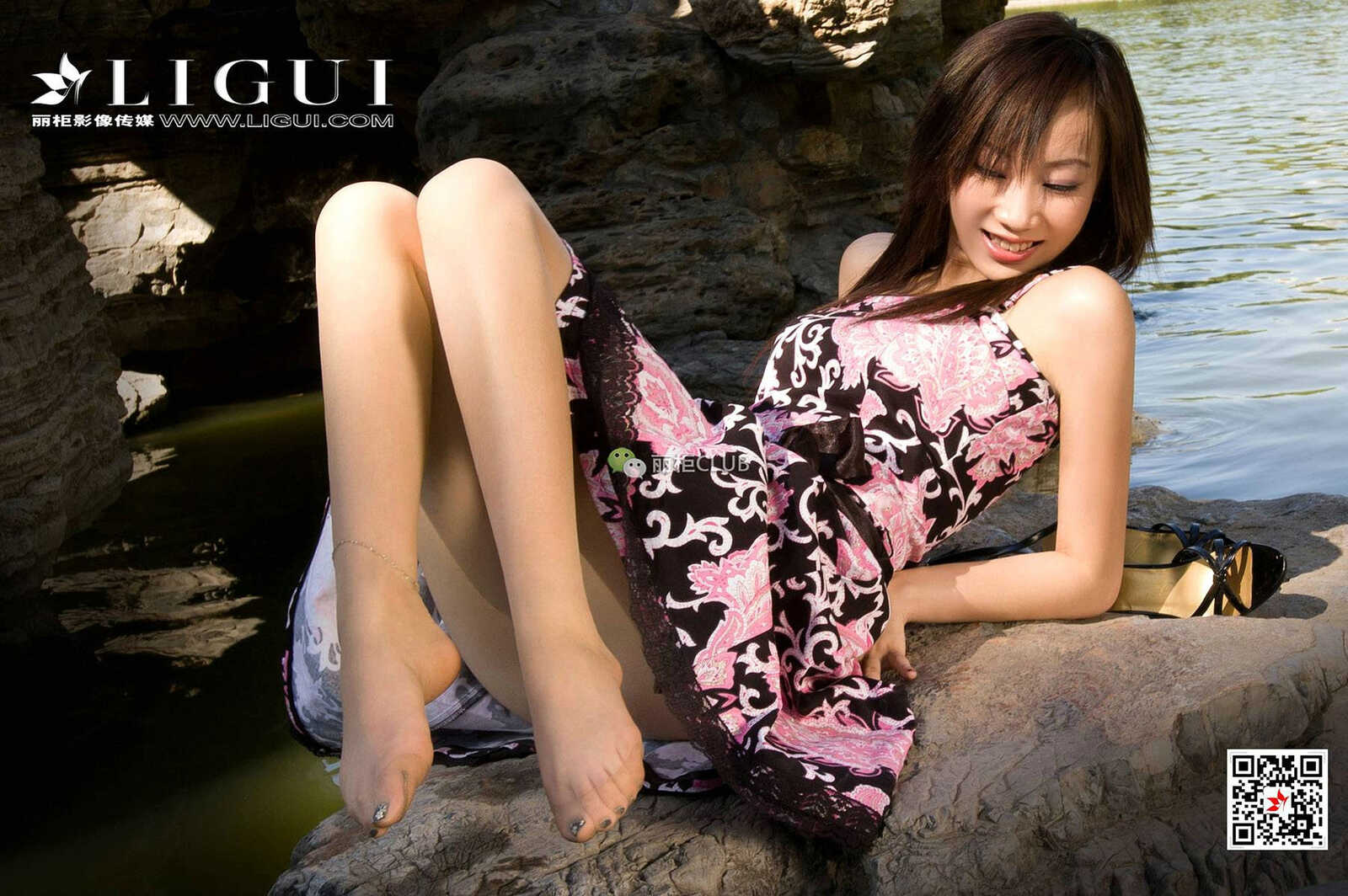 足模璐璐《公园湿足》 [丽柜Ligui] 写真集第8张
