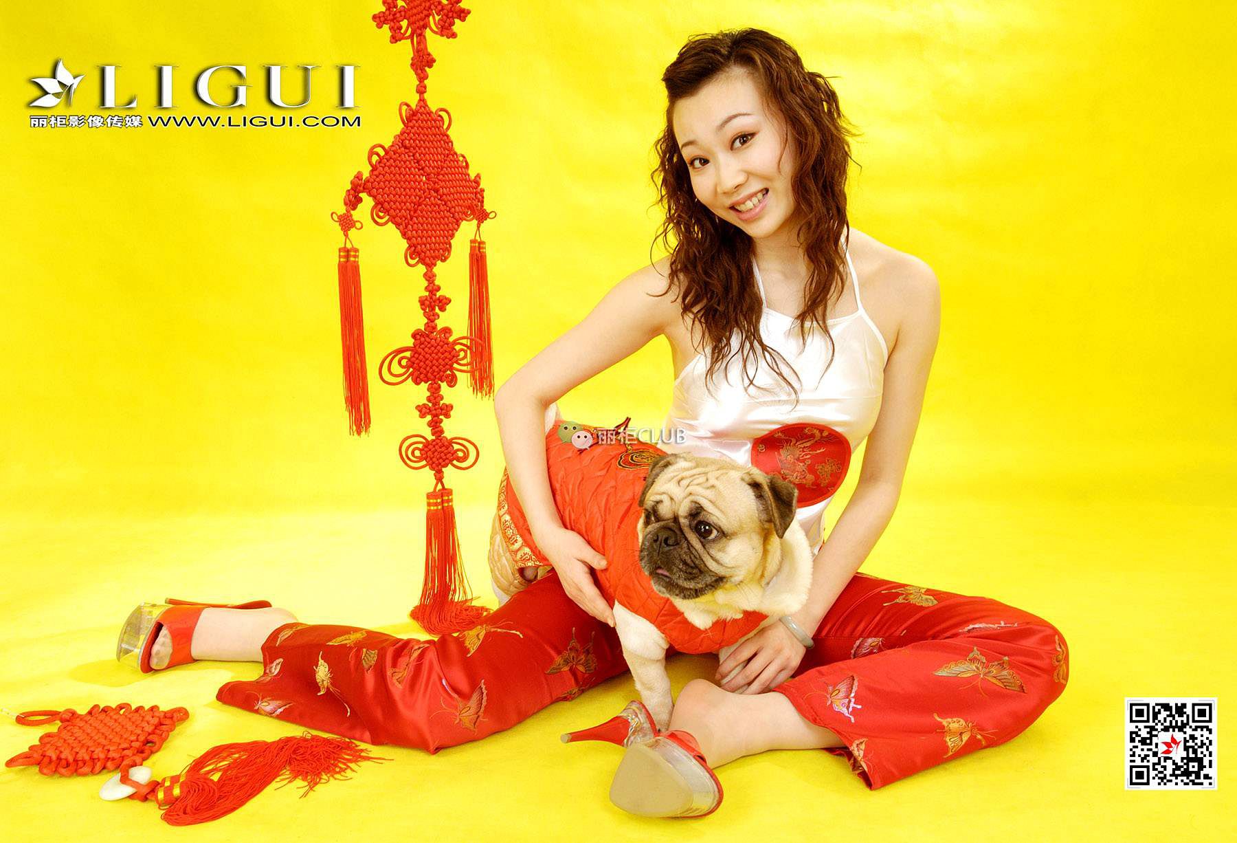 璐璐《新春丝足》 [丽柜LIGUI] 网络丽人 写真集第8张
