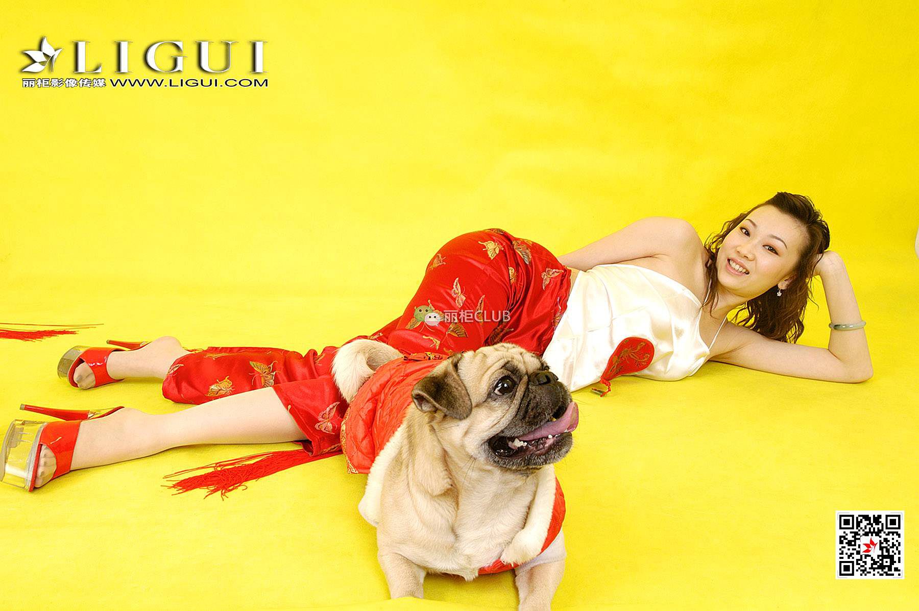 璐璐《新春丝足》 [丽柜LIGUI] 网络丽人 写真集第6张
