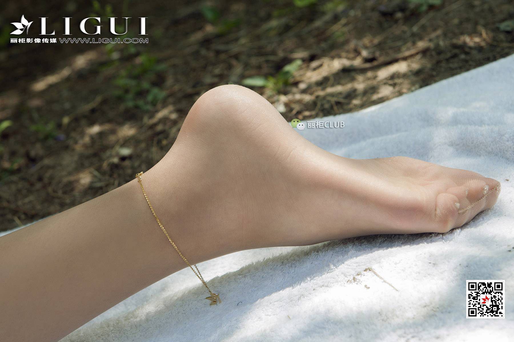 腿模敏儿《水果丝足》 [丽柜LIGUI] 美腿丝足 写真第8张