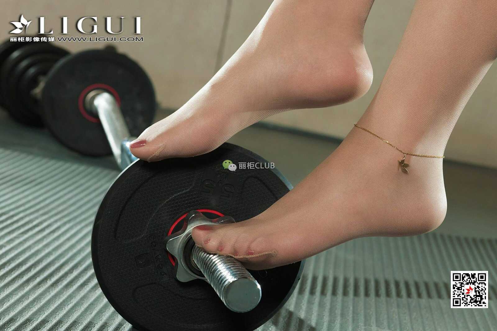 足模晨晨《健身女郎》 [丽柜LIGUI] 网络丽人 写真第10张