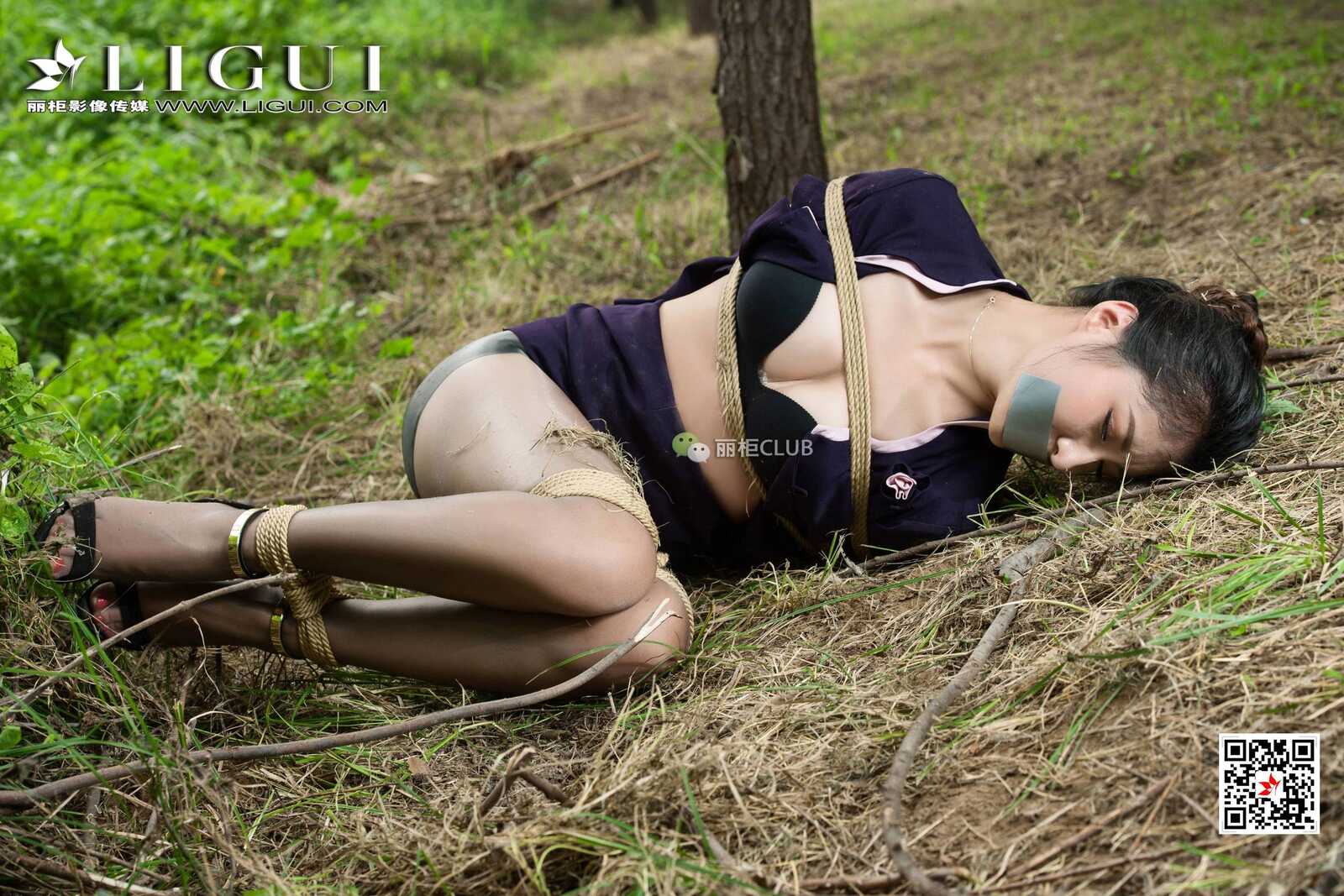 腿模思彤《外拍绳艺人体摄影》 [丽柜LIGUI] 网络第3张