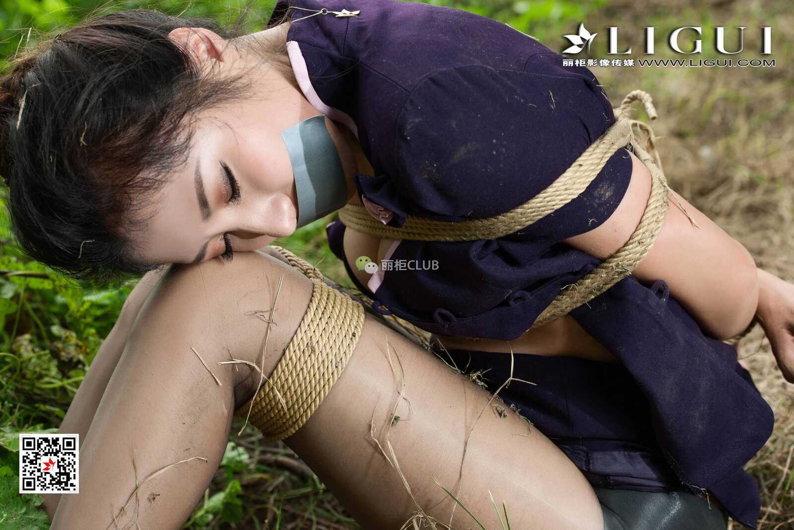 腿模思彤《外拍绳艺人体摄影》 [丽柜LIGUI] 网络第3张