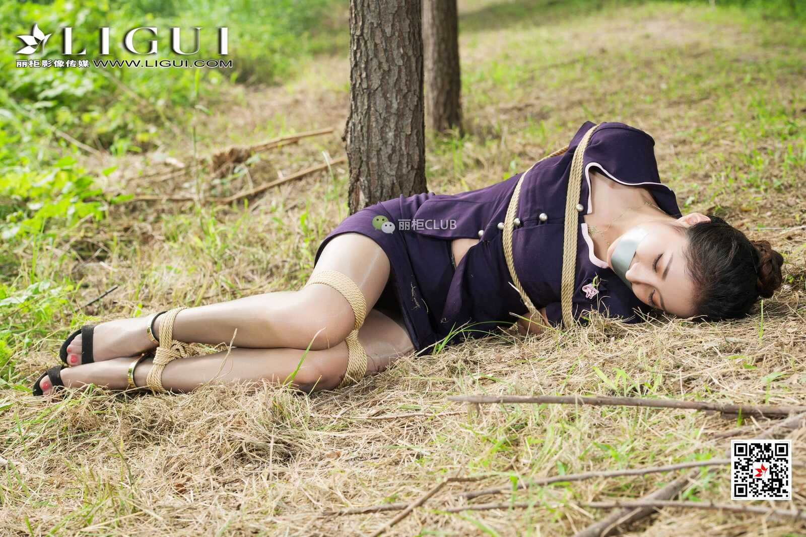 腿模思彤《外拍绳艺人体摄影》 [丽柜LIGUI] 网络第18张