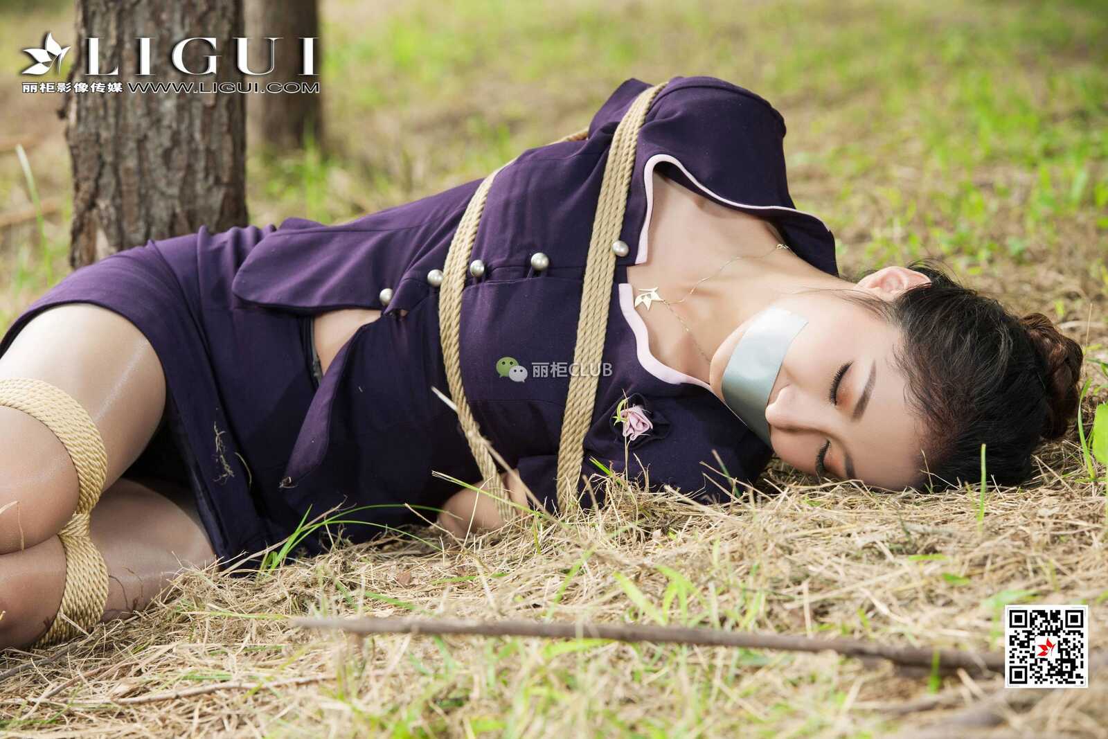 腿模思彤《外拍绳艺人体摄影》 [丽柜LIGUI] 网络第18张