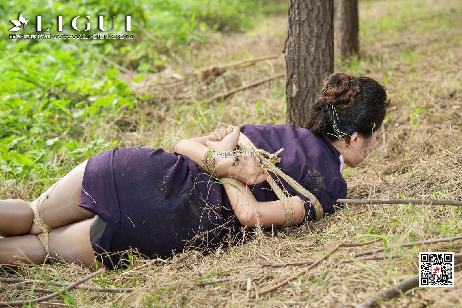 腿模思彤《外拍绳艺人体摄影》 [丽柜LIGUI] 网络第15张