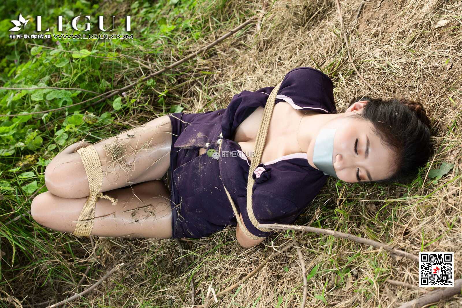 腿模思彤《外拍绳艺人体摄影》 [丽柜LIGUI] 网络第14张