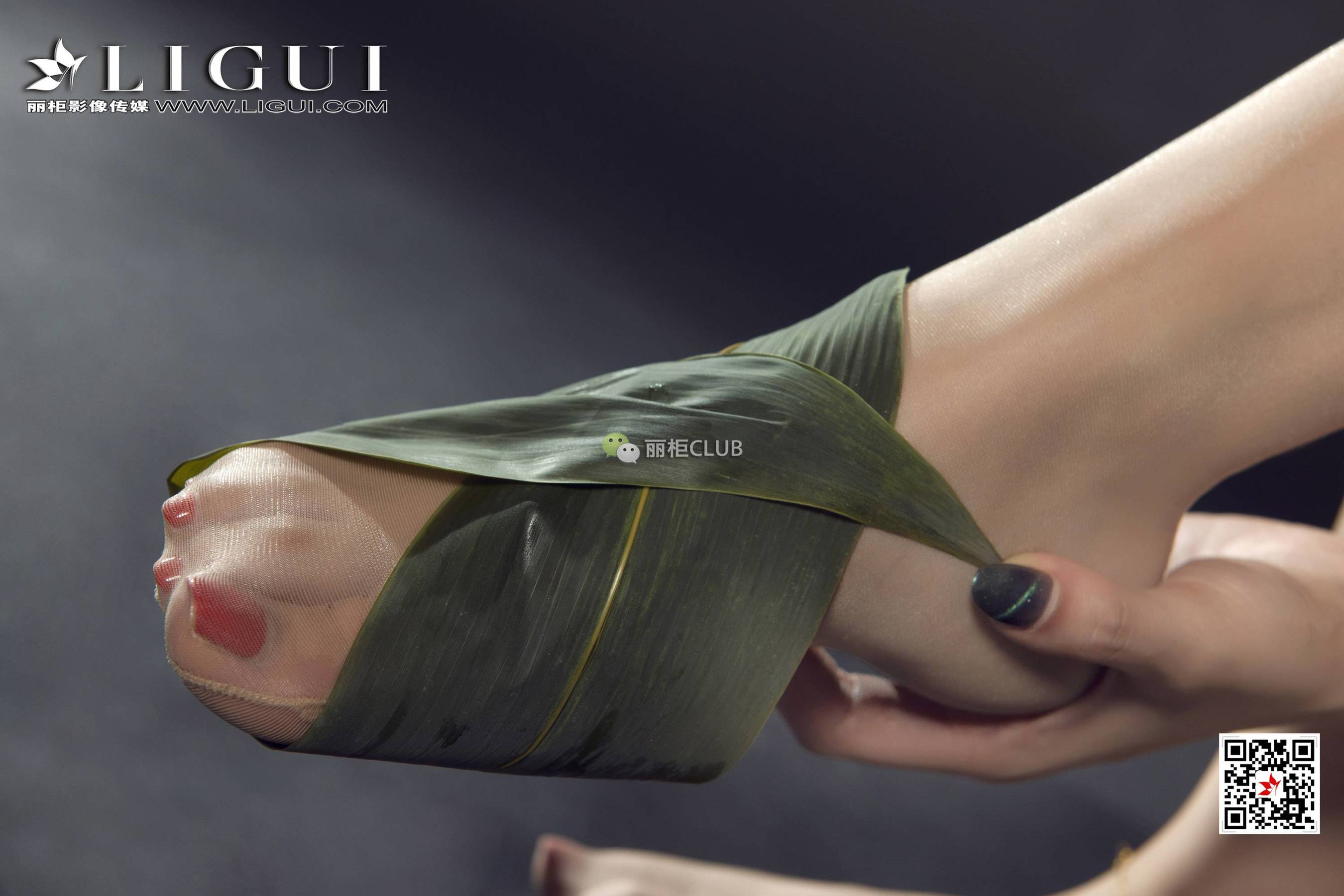 足模雪糕《端香旗袍丝足》 [丽柜LIGUI] 网络丽人第17张