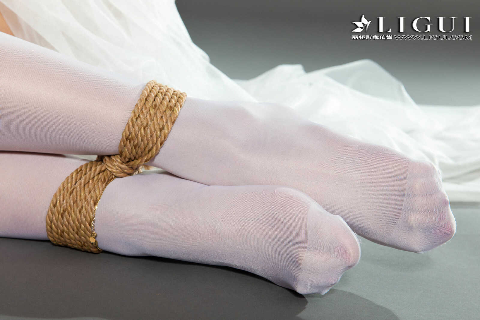 筱筱《蕾丝长裙美束》 [丽柜Ligui] 美腿丝足写真第6张