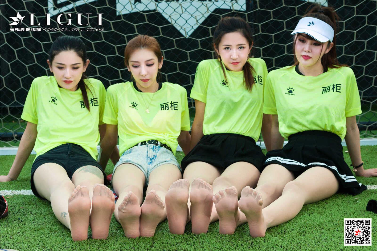 兔子&amp;amp;凉儿&amp;amp;甜甜&amp;amp;允娜《足球丝足》 [丽柜第5张