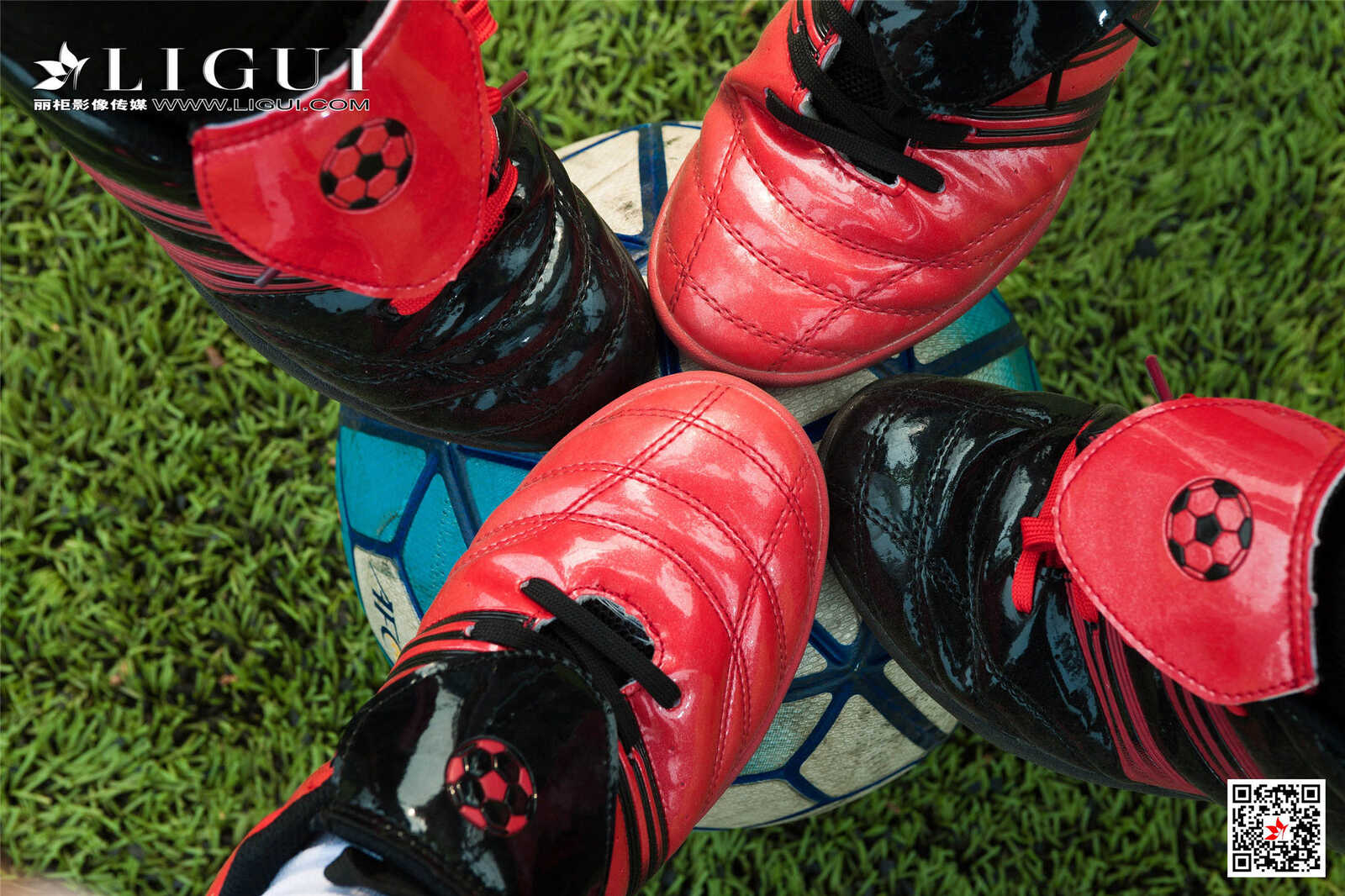 兔子&amp;amp;凉儿&amp;amp;甜甜&amp;amp;允娜《足球丝足》 [丽柜第3张