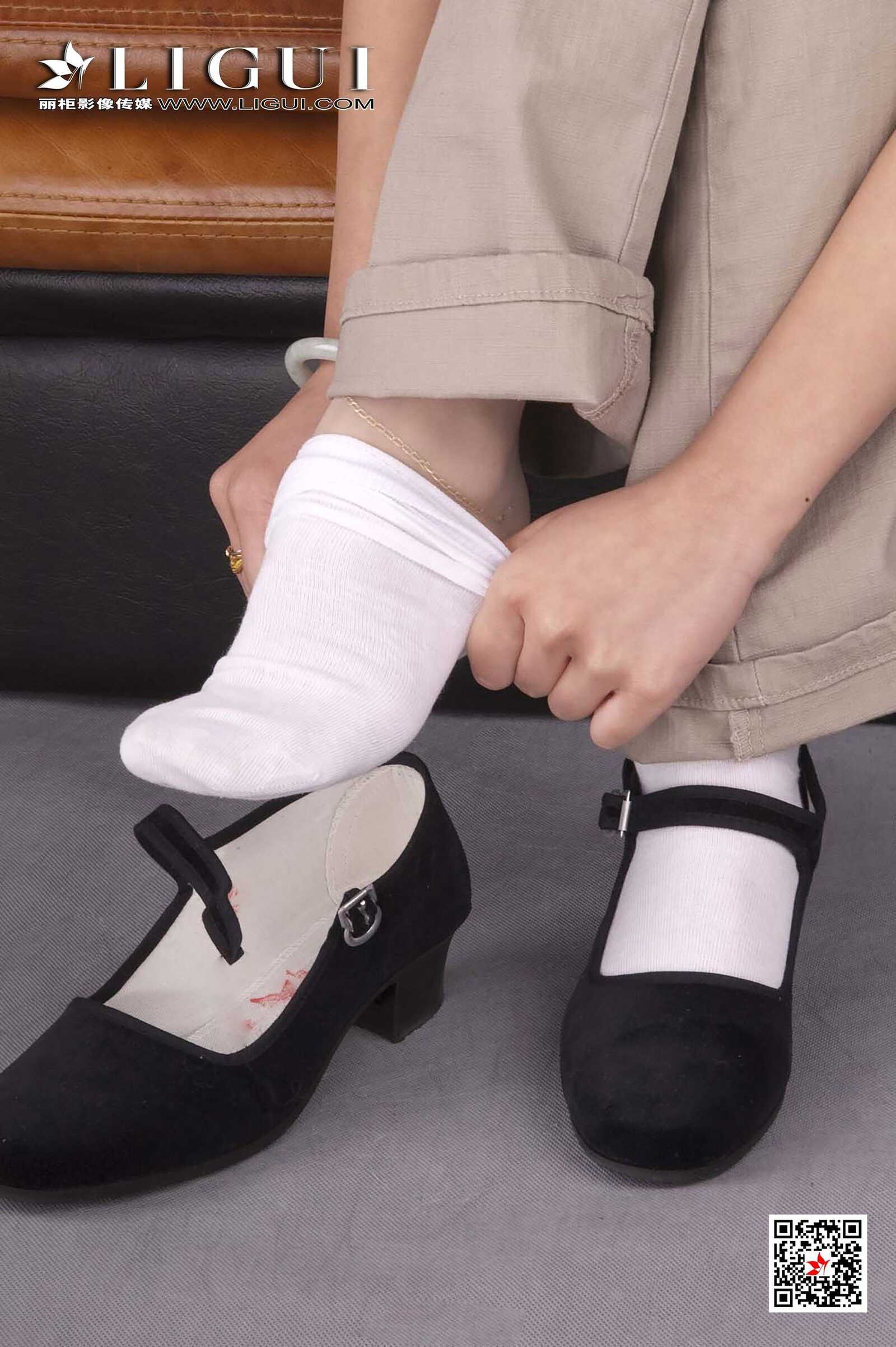 雅诗《复古美脚》 [丽柜Ligui] 网络丽人 写真集第18张