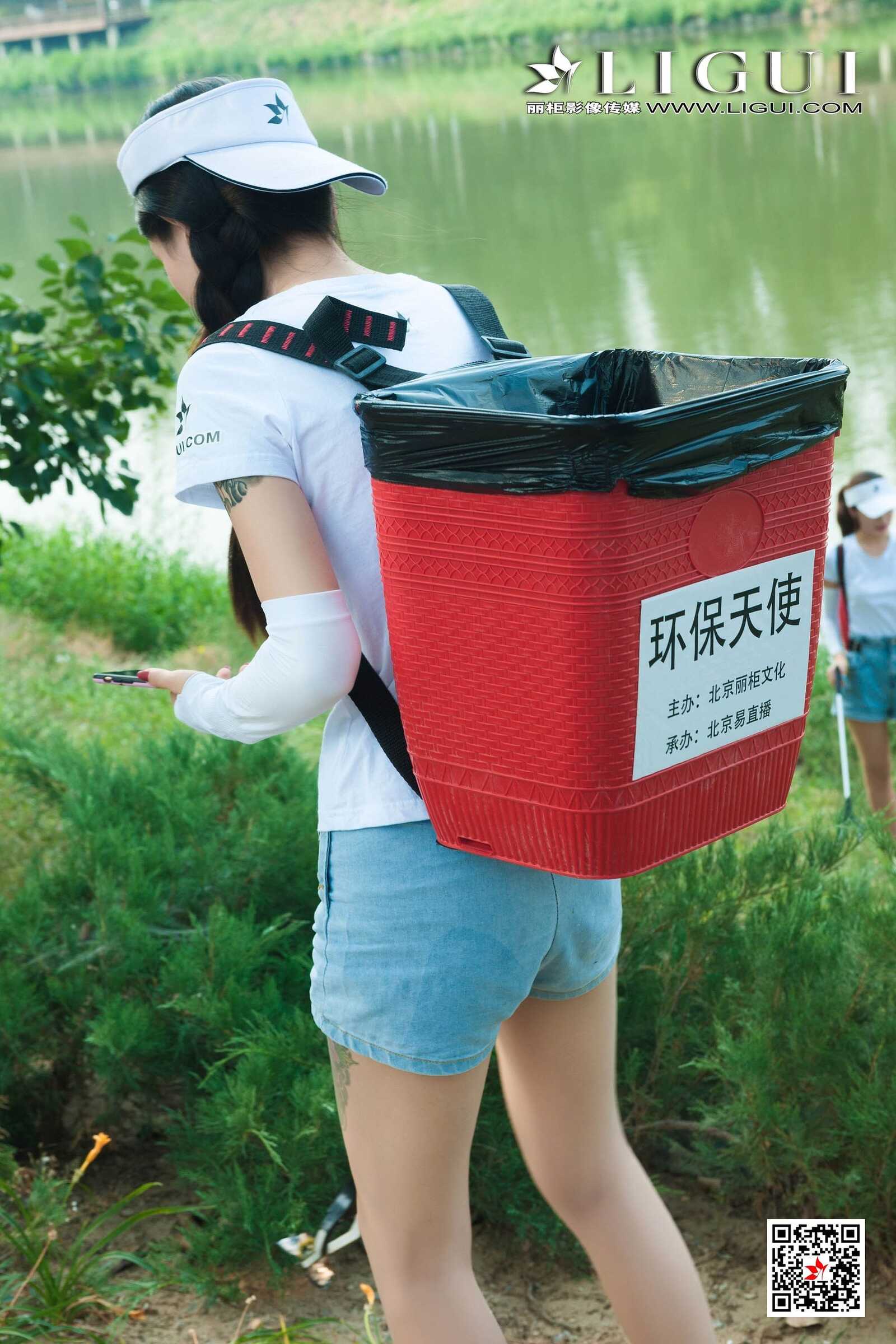 《环保天使》 [丽柜Ligui] 美腿丝足写真集第12张