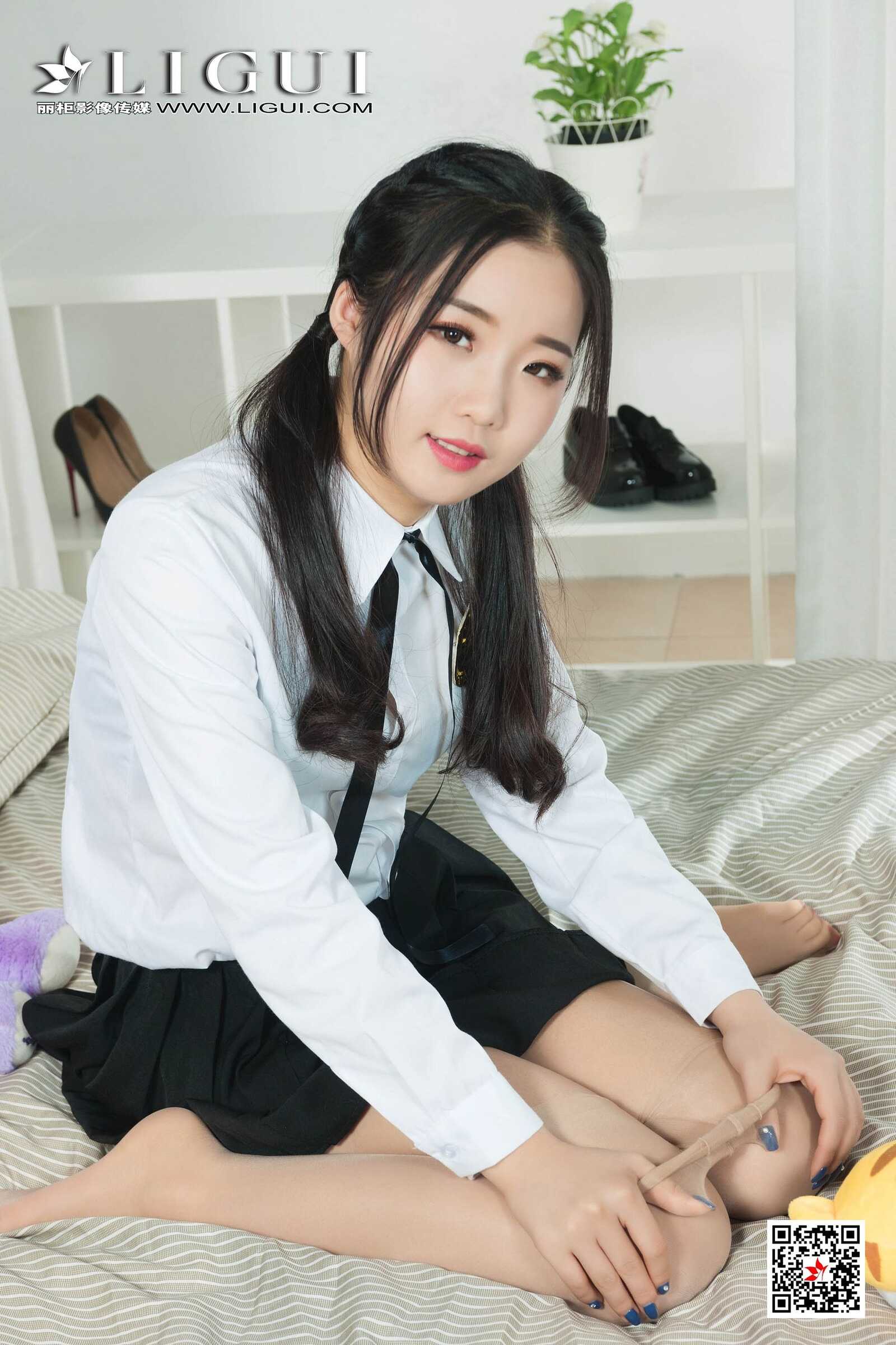 媛媛《民国少女丝足》 [丽柜LIGUI] 网络丽人 写真第21张