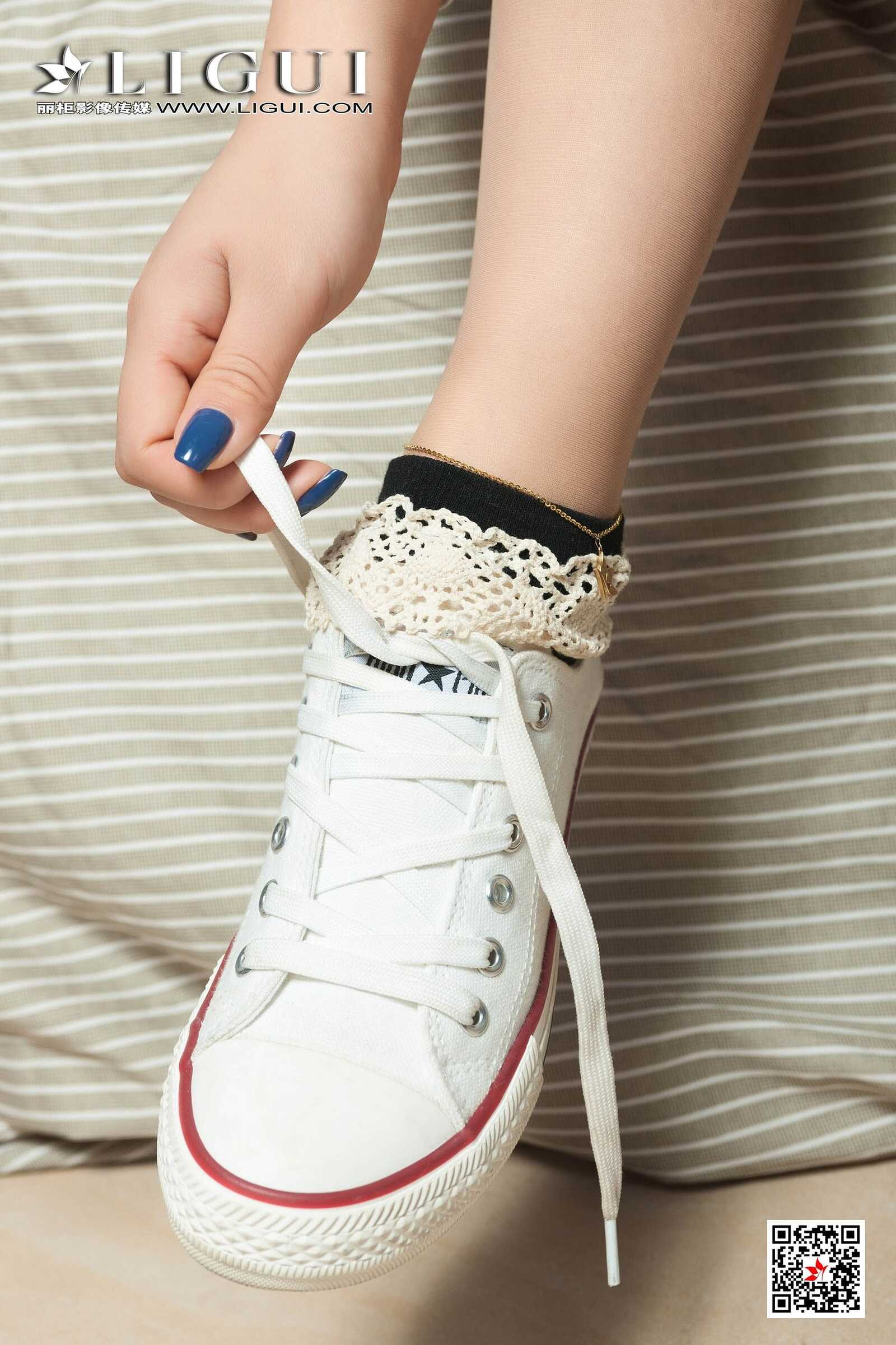 媛媛《民国少女丝足》 [丽柜LIGUI] 网络丽人 写真第5张