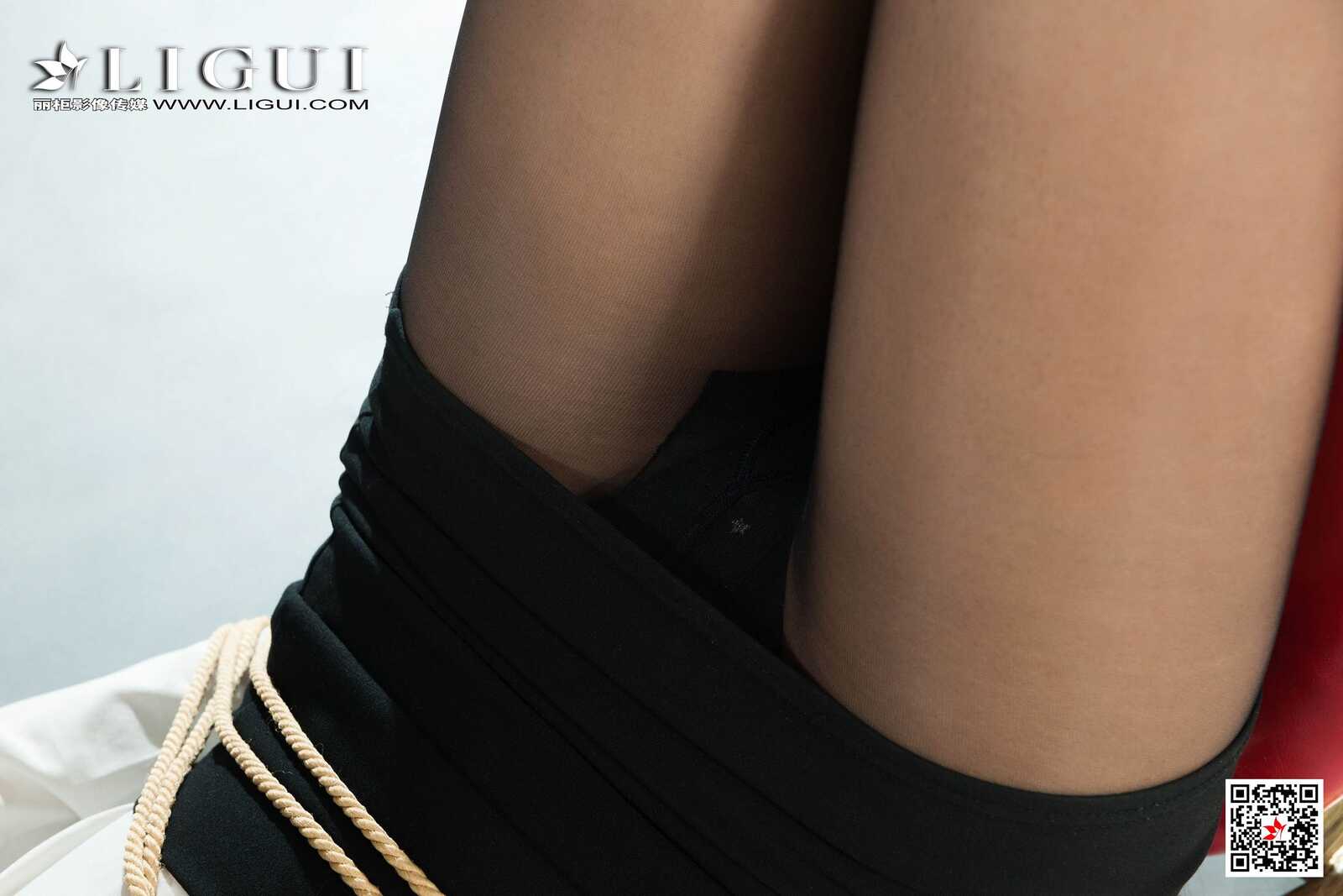 轩轩《黑丝OL捆绑绳艺》 [丽柜Ligui] 写真集第7张