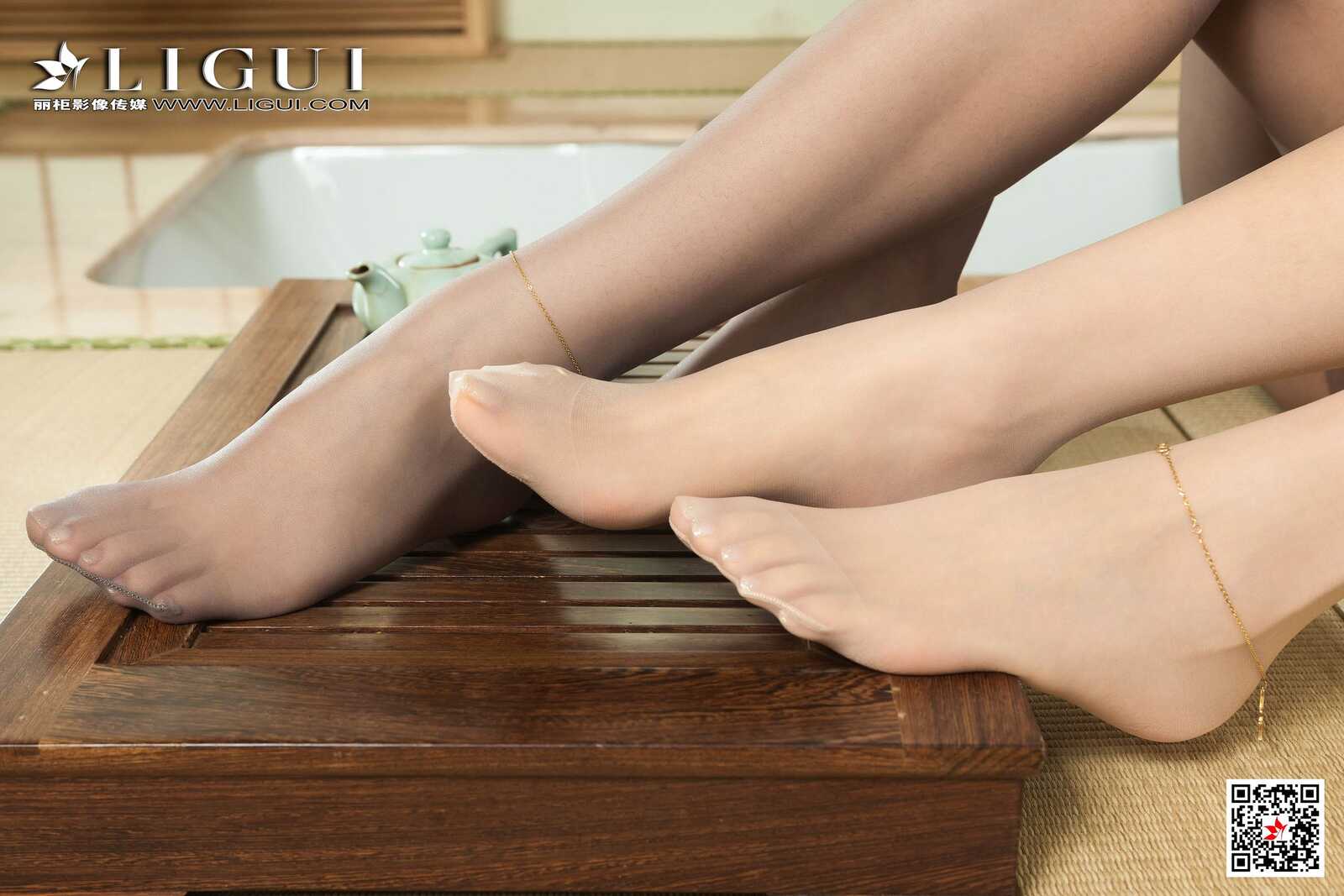 安娜&amp;amp;甜甜《双生旗袍丝袜女神》 [丽柜Ligui]第8张