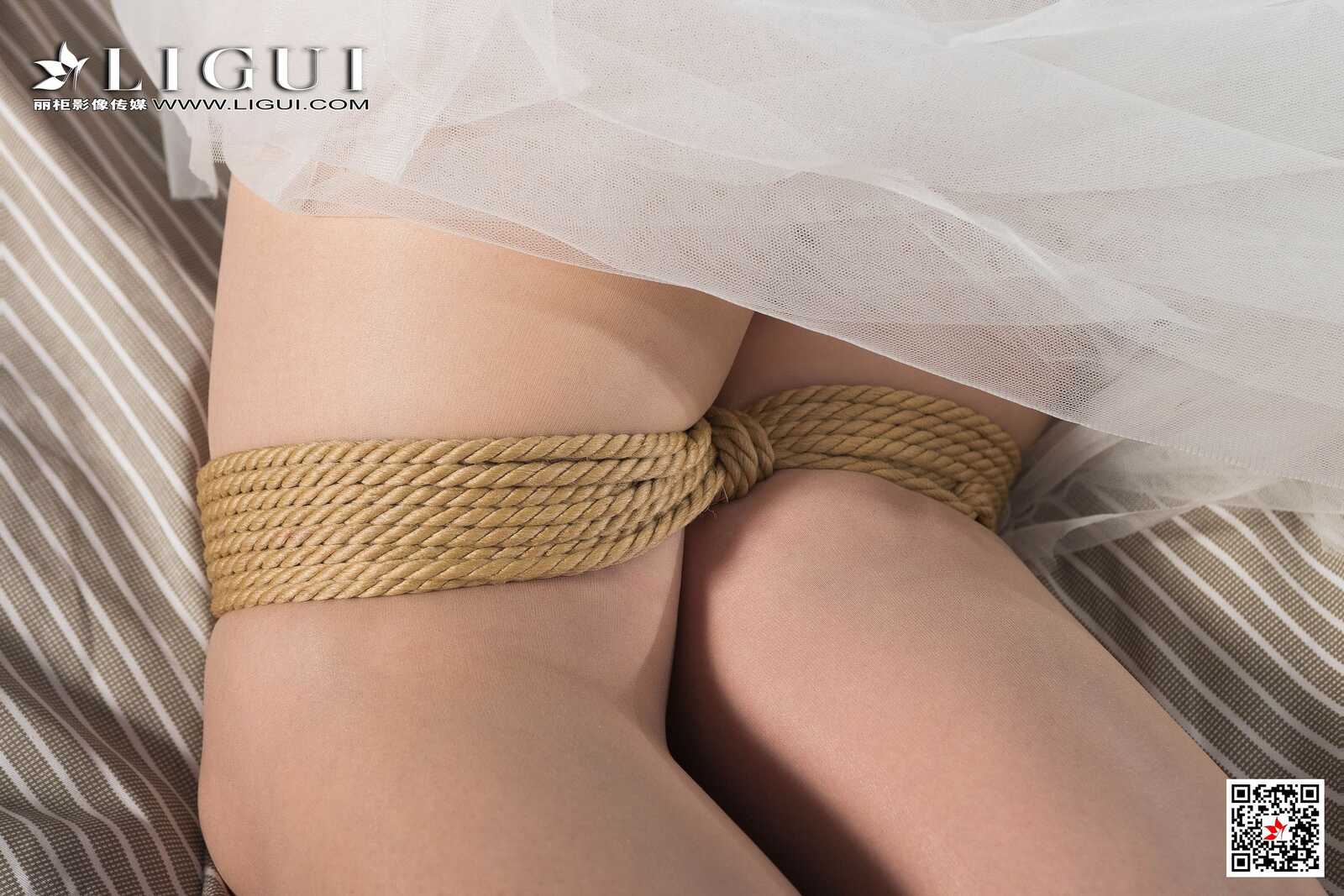 然然《蕾丝美束》 [丽柜Ligui] 网络丽人 写真集第8张