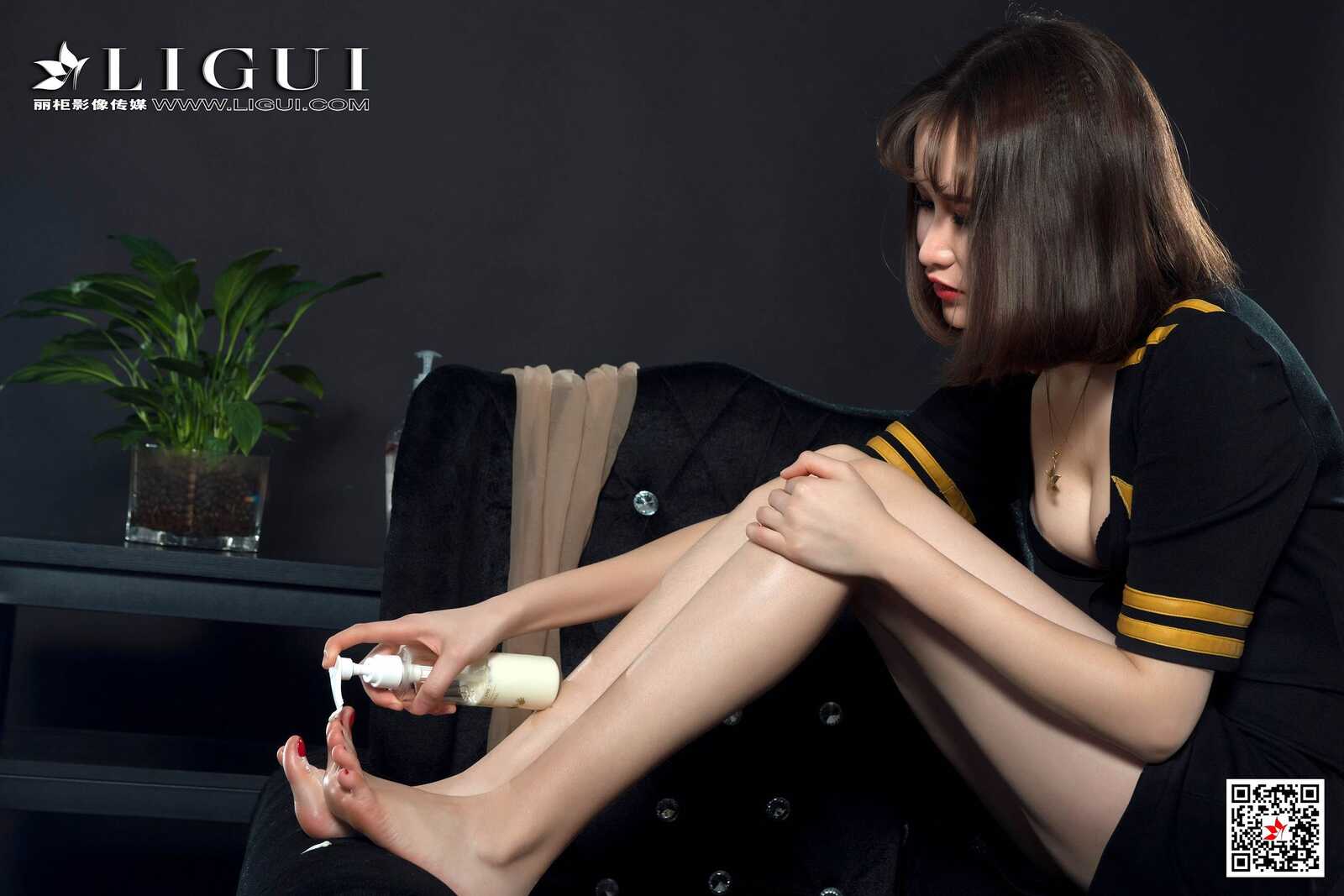 足模Mary《女警丝足》 [丽柜Ligui] 网络丽人 写真集第1张