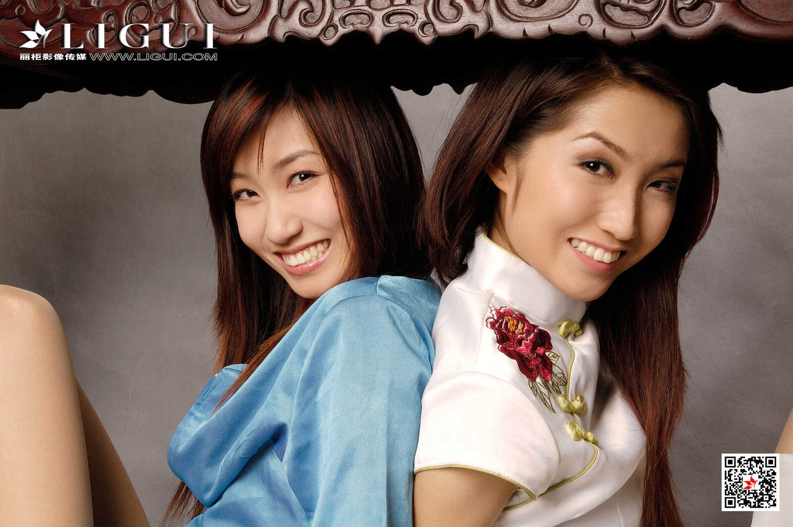 Model 小惠&amp;amp;安心 [丽柜Ligui] 网络丽人 写真集第4张