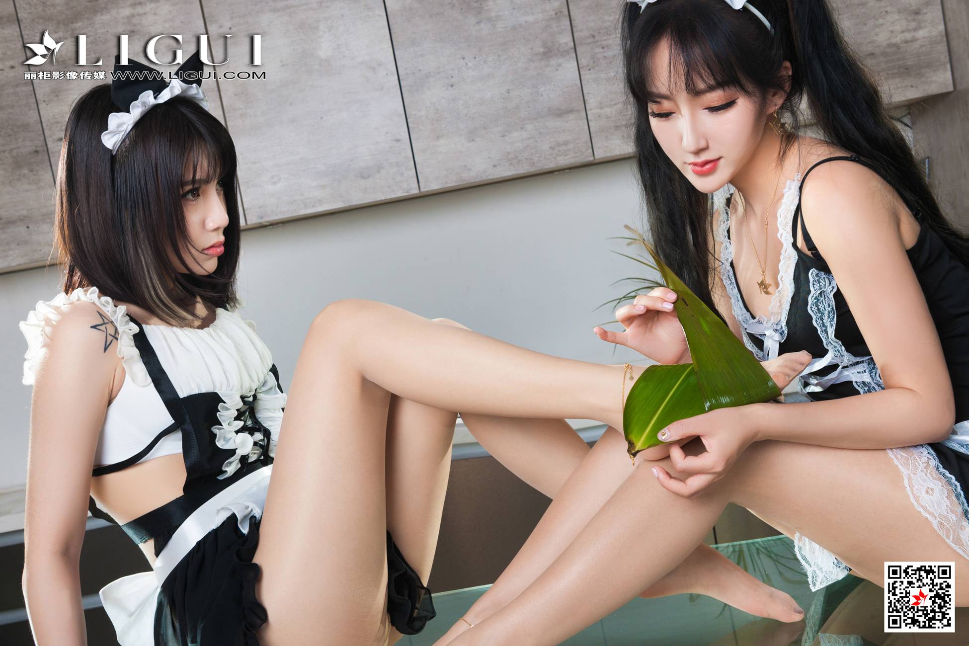 [Ligui丽柜]网络丽人 2021.06.11 Model《双生花-香莲粽第7张