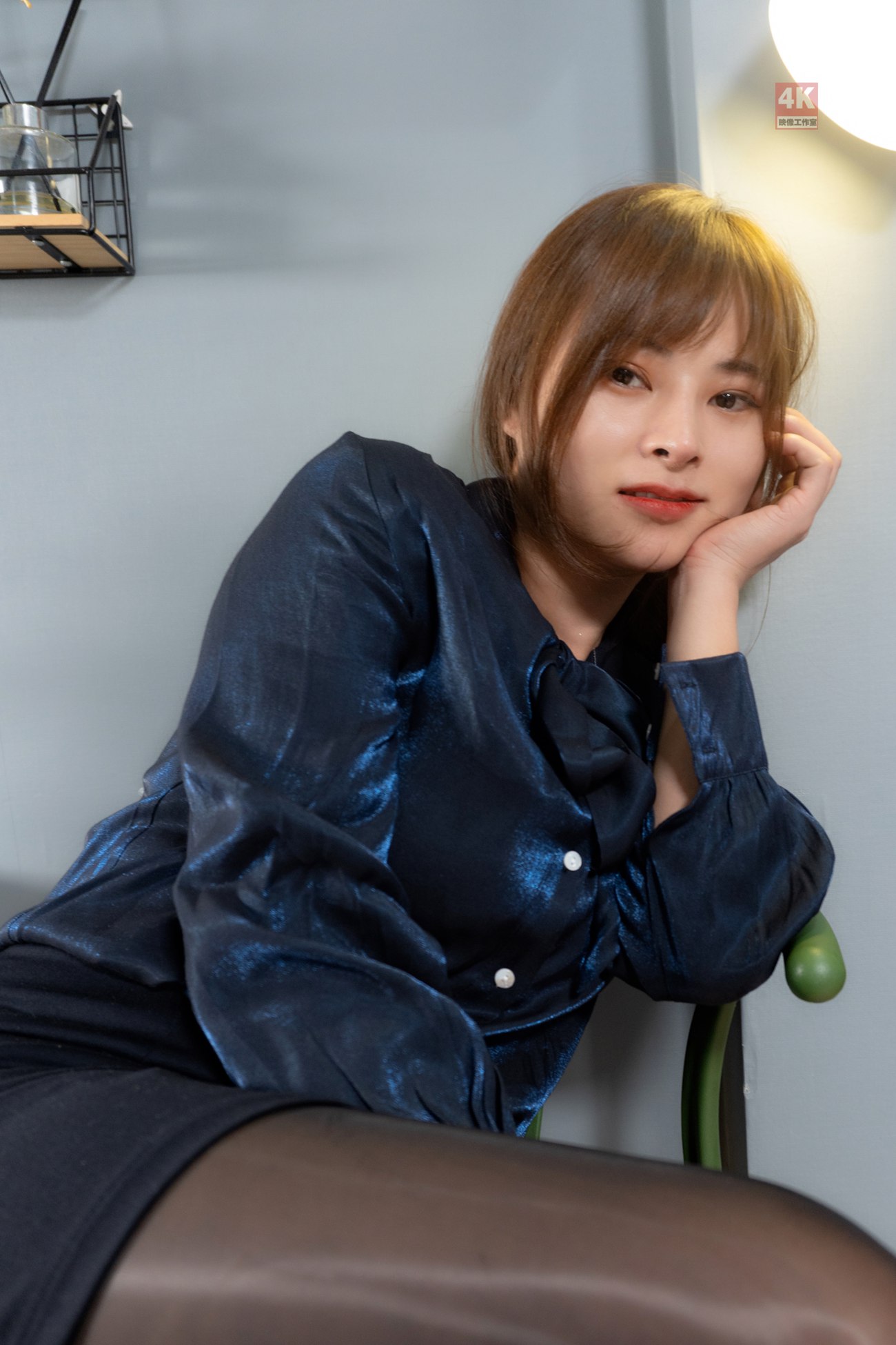 [Ligui丽柜]网络丽人 2021.06.22 Model《黑秘书 ro 白秘第7张